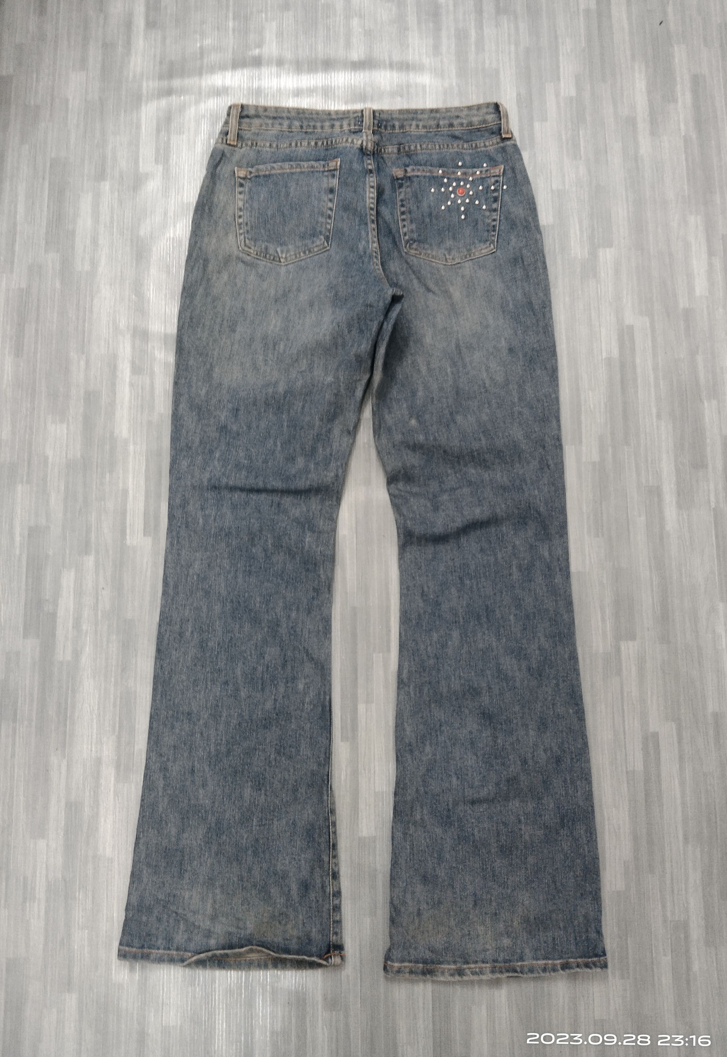 Other FLARE SICK STUDDED DENIM PANTS Size 29" - 3 Thumbnail