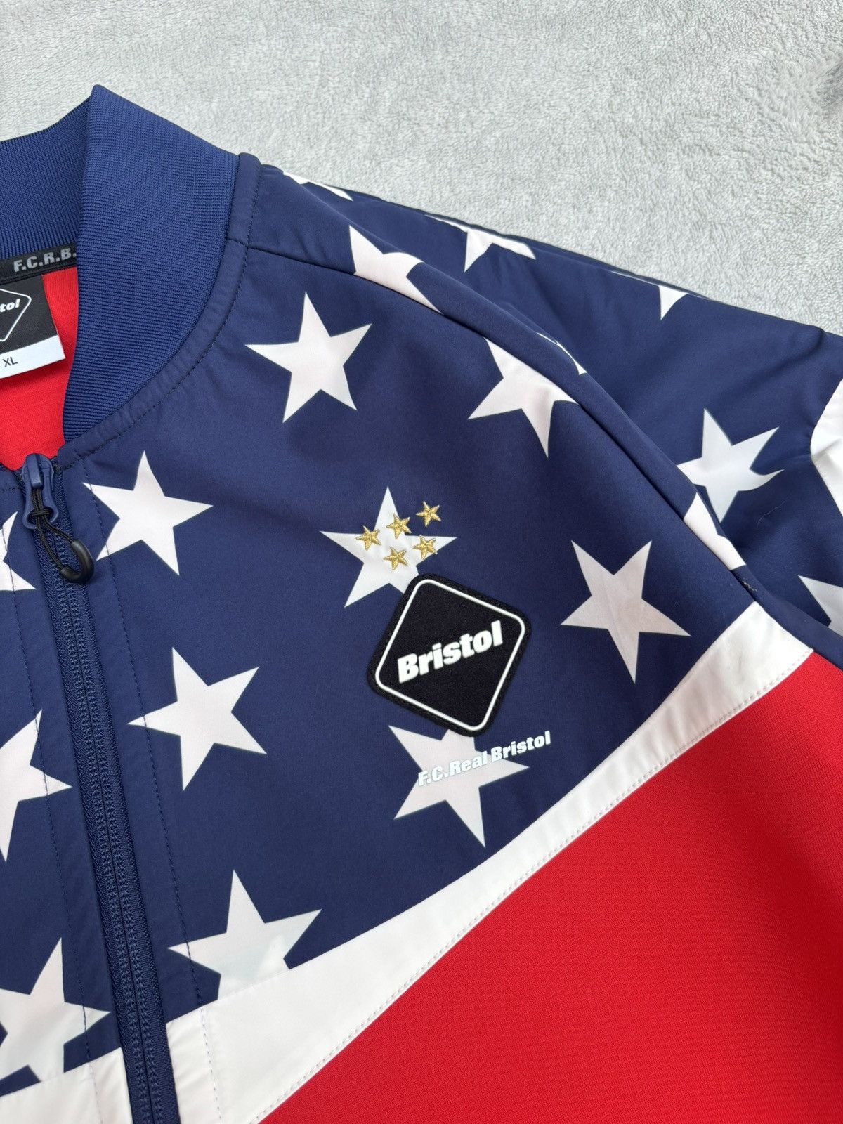 F.C.R.B S/S 2020 FCRB by Sophnet x Coca Cola Stars Zip up Jacket Size US XL / EU 56 / 4 - 7 Thumbnail