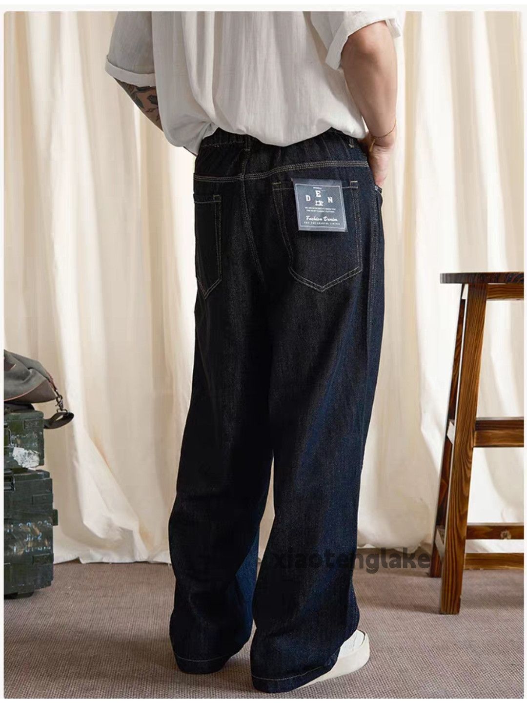 Vintage otl supreme Stussy style wide Leg patchwork y2k jeans Size US 34 / EU 50 - 2 Thumbnail