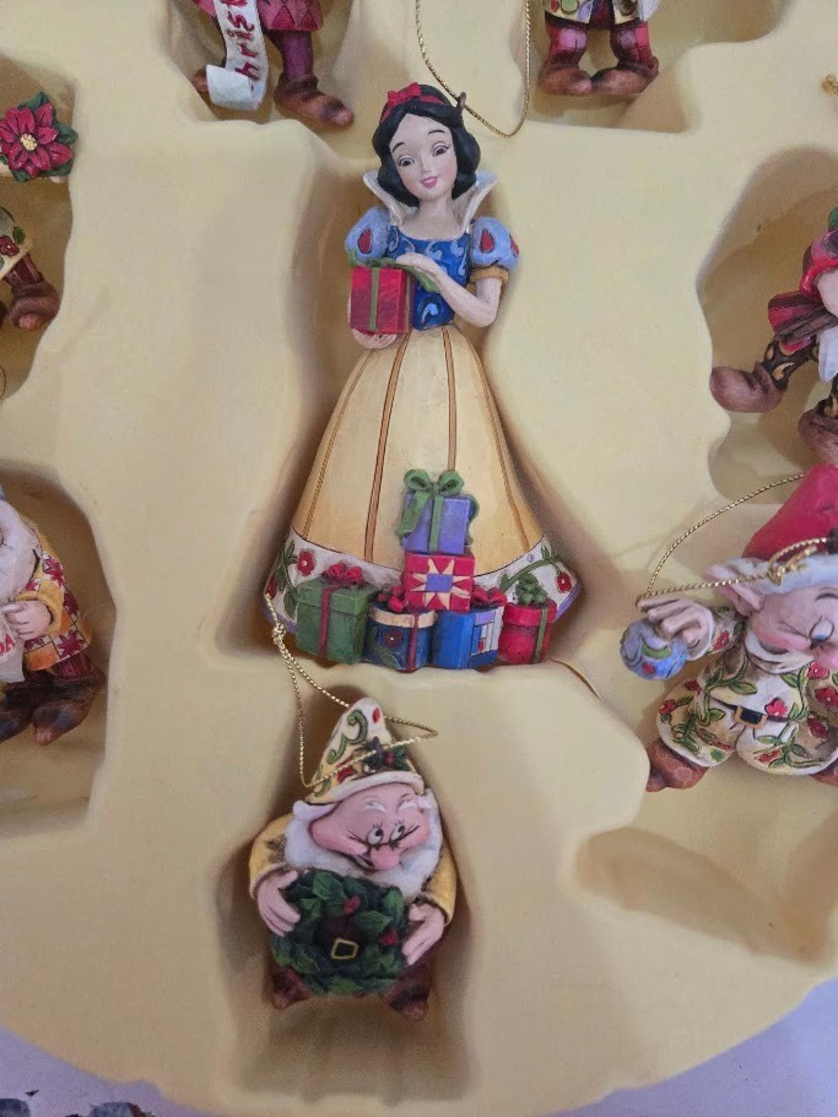 Other Enesco Disney Snow White and the 7 Dwarfs Ornament Set NEW Size ONE SIZE - 7 Thumbnail