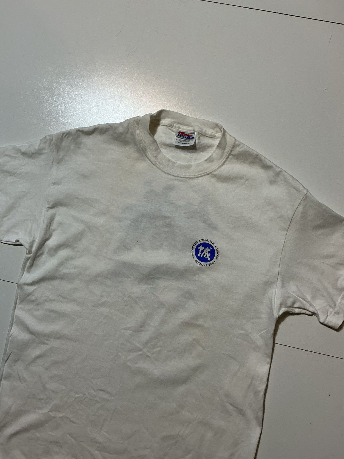Vintage Seidokan Aikido Japanese Martial Arts MMA Graphic T-Shirt Size US M / EU 48-50 / 2 - 4 Thumbnail