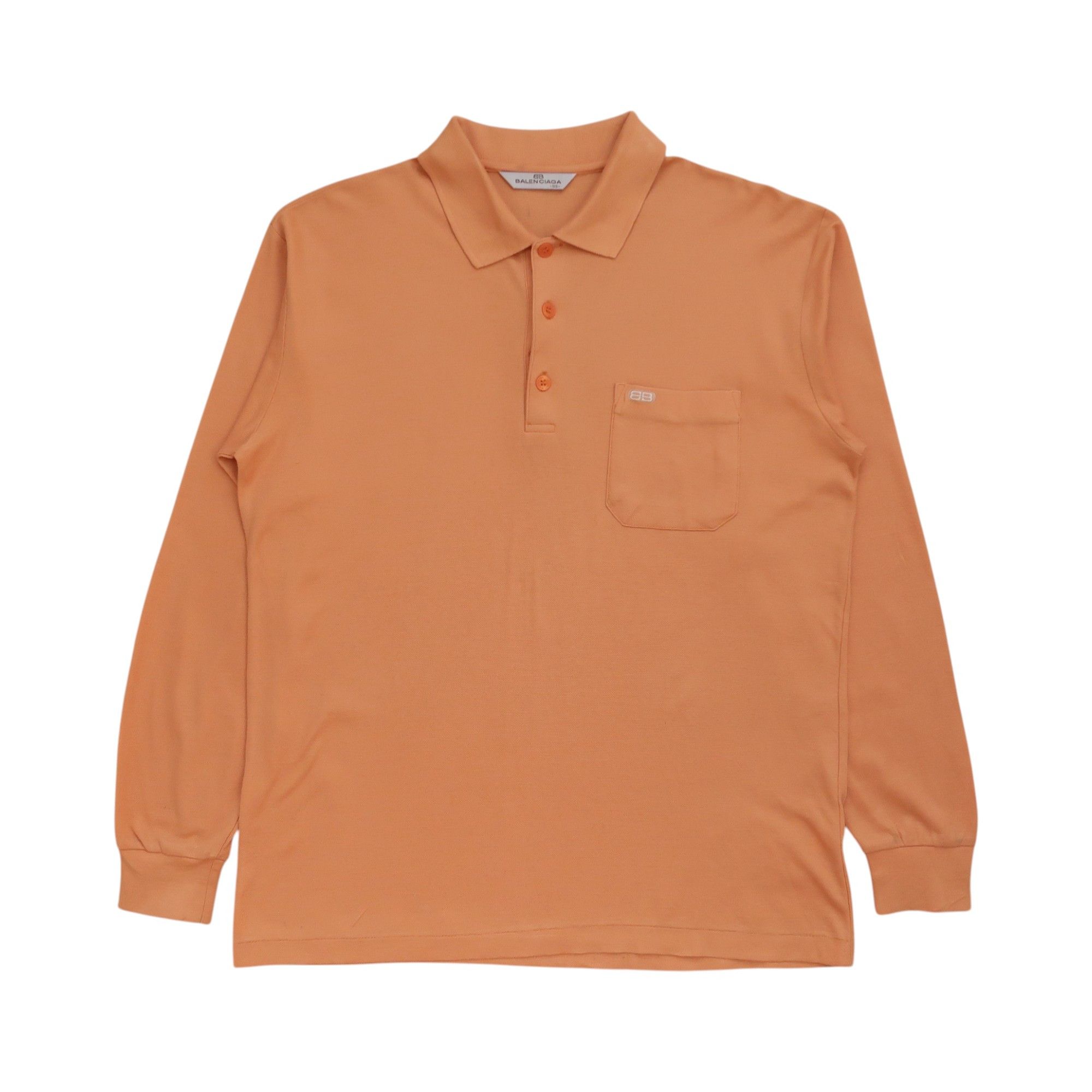 Vintage Balenciaga Basic Polo Shirt BB Logo