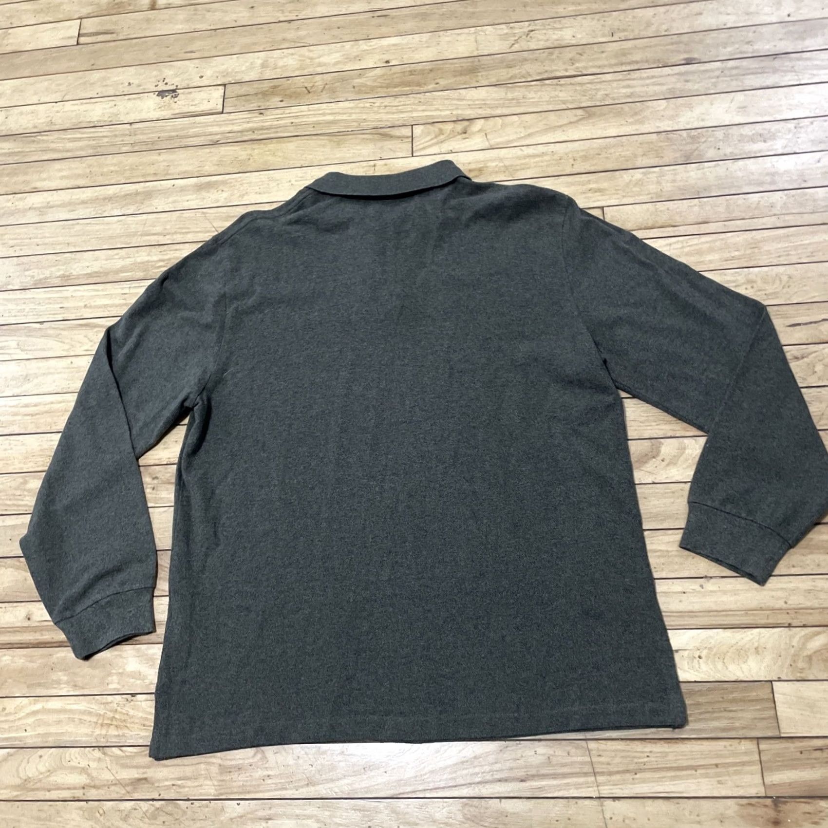 Polo Ralph Lauren Polo Ralph Lauren Rugby Shirt Long Sleeve Polo Gray Orange Logo XL Men Size US XL / EU 56 / 4 - 2 Thumbnail