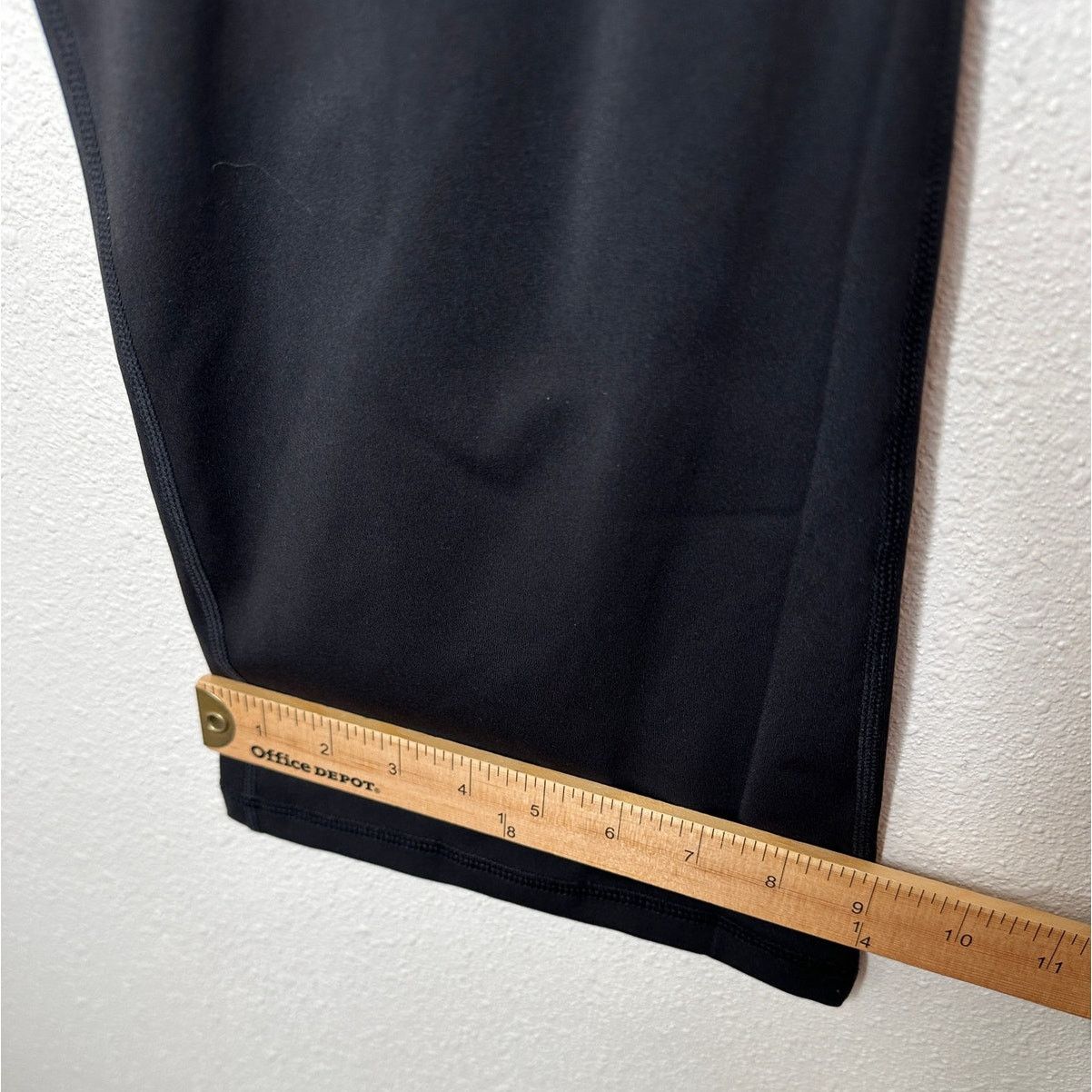 Other NWT YogiPace Black Wide Waistband Crop Wide Leg Yoga Pant S Size 27" / US 4 / IT 40 - 10 Thumbnail