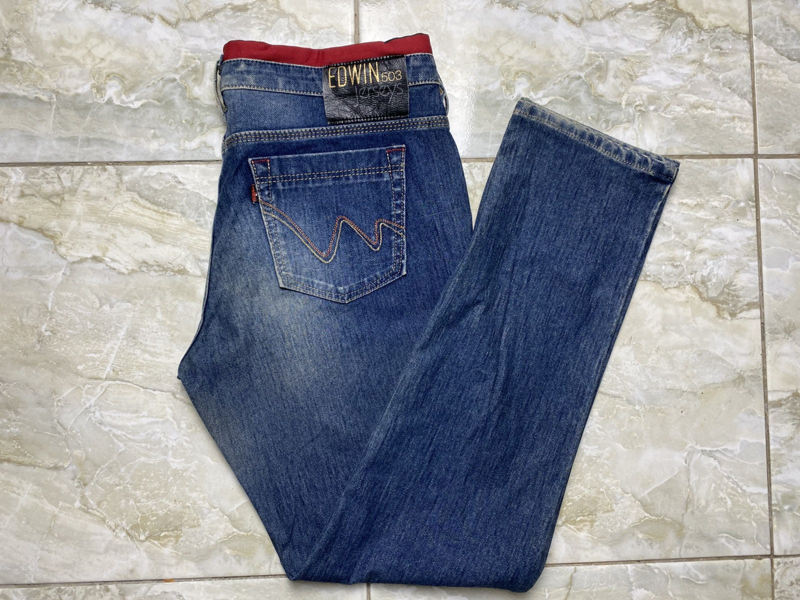 Edwin Edwin 503 Jeans Jersey 32x38 Size US 32 / EU 48 - 5 Thumbnail