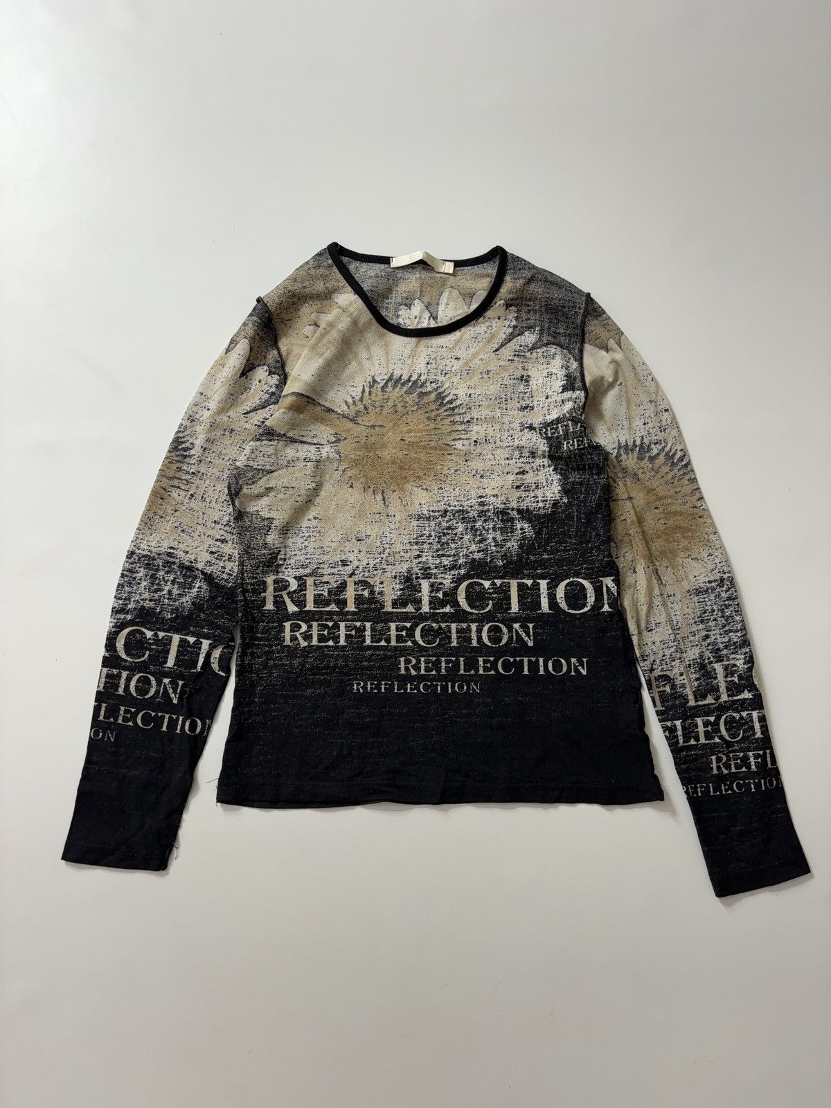 Vintage MESH RARE VINTAGE PRINTED LONG SLEEVE TOP ARCHIVE Size M / US 6-8 / IT 42-44 - 1 Thumbnail