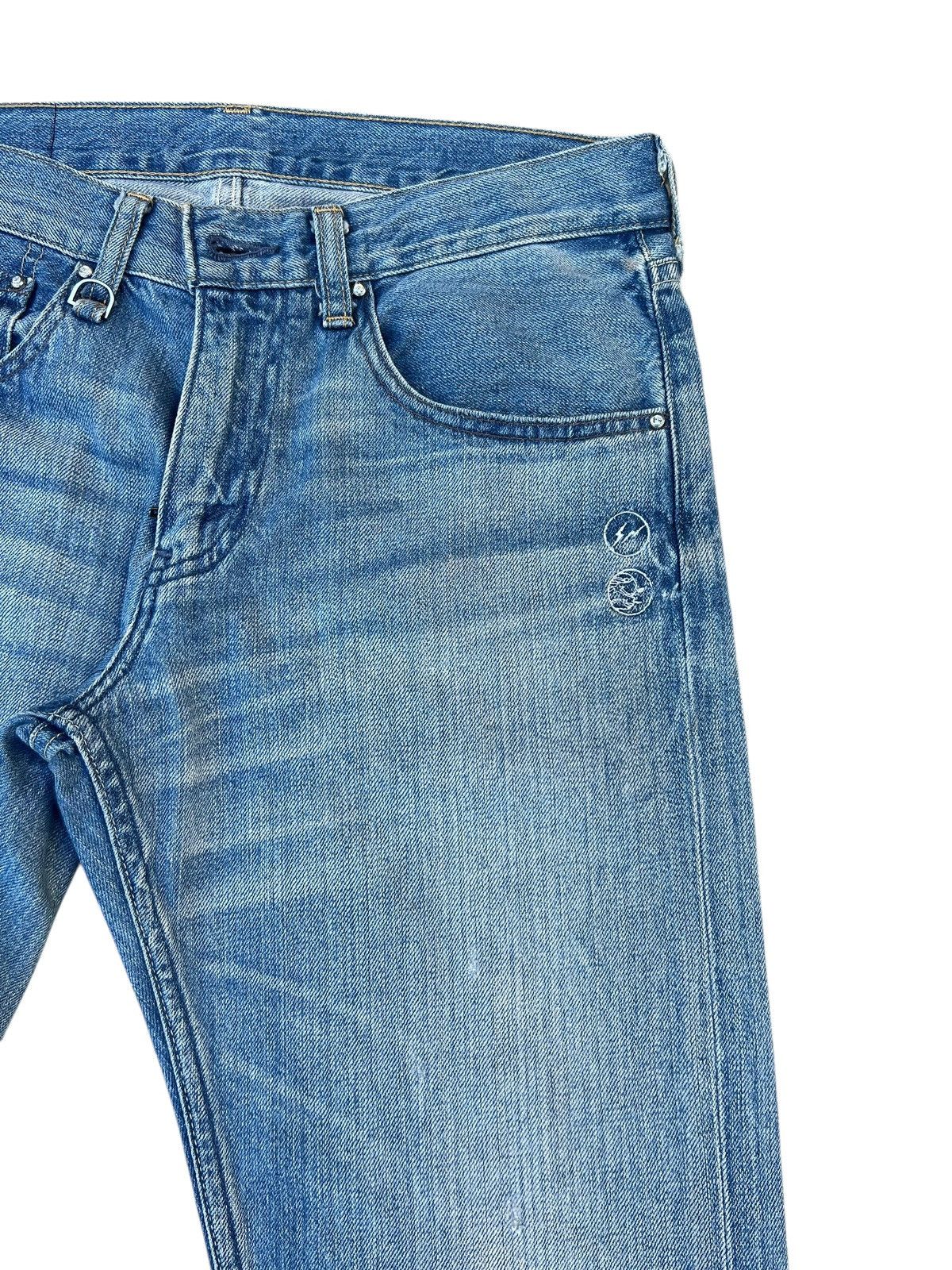 Fragment Design × Levi's × Swarovski 2001 Levi’s Fenom Fragment Design Swarovski Selvedge Jeans Size US 30 / EU 46 - 16 Thumbnail