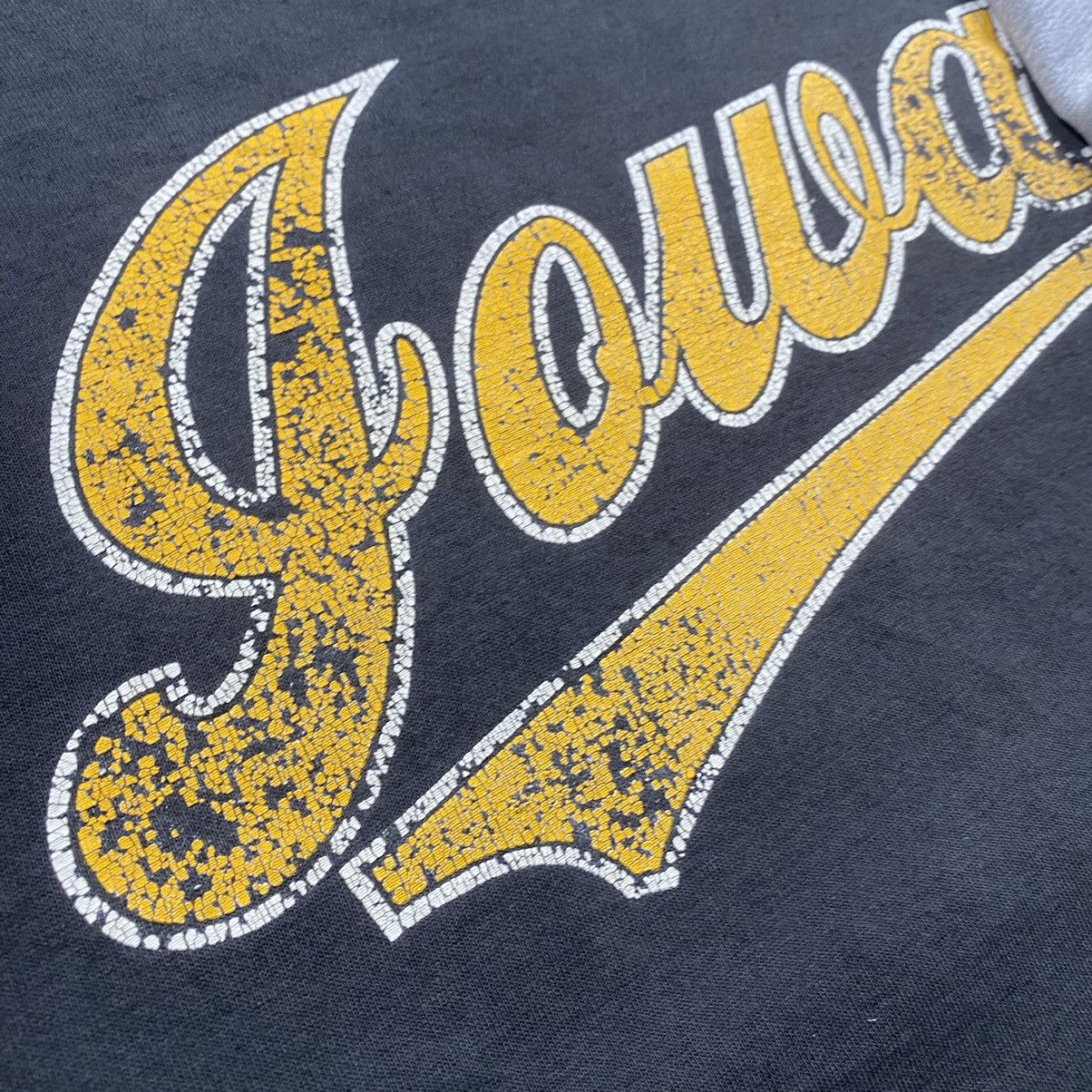 Vintage Grail y2k Galt Sand IOWA Hawkeyes Distressed Crewneck Size US L / EU 52-54 / 3 - 4 Thumbnail