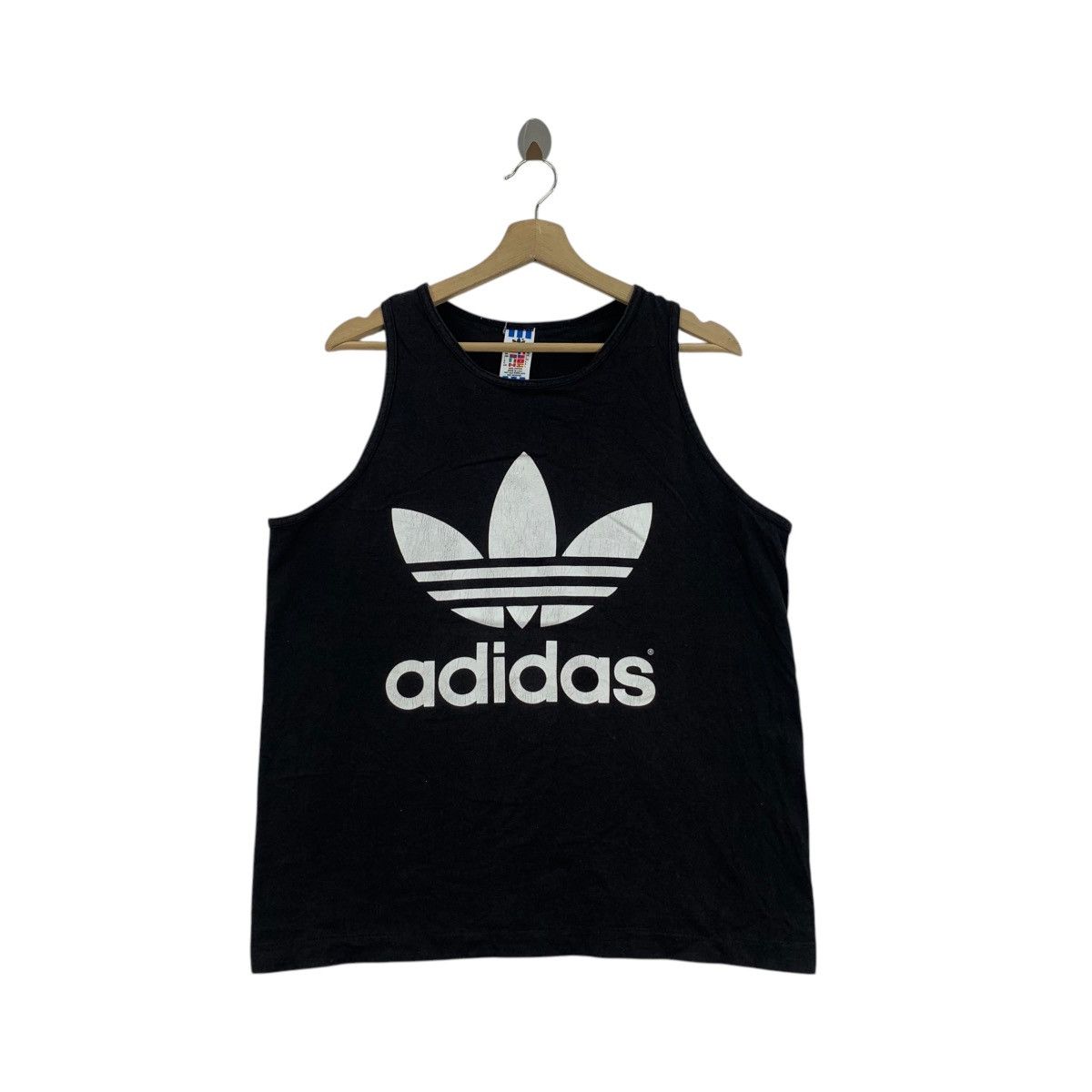 Vintage 90’ ADIDAS ORIGINALS TREFOIL Double Sided Tank Top