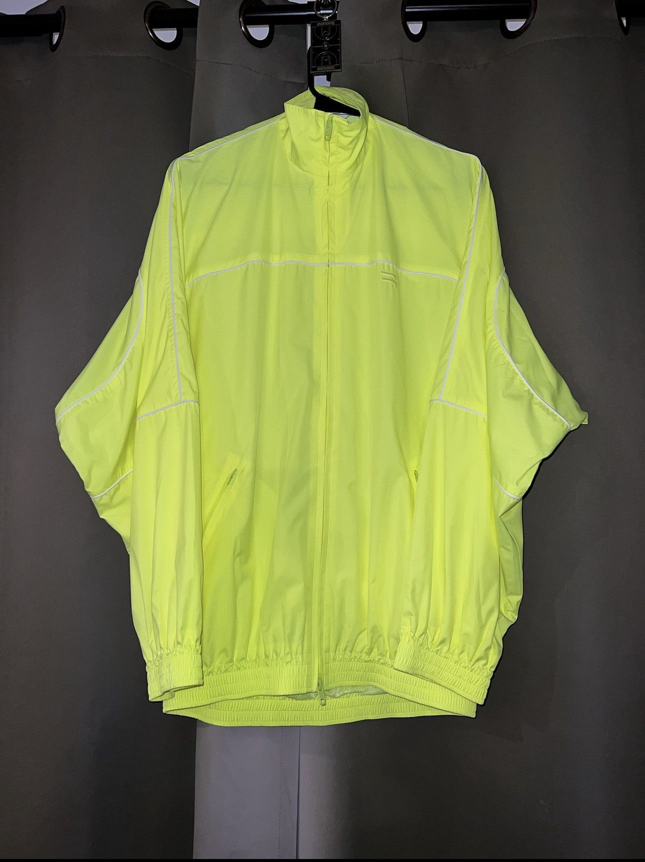 Balenciaga Windbreaker Neon Balenciaga Neon Yellow Windbreaker - Main Image