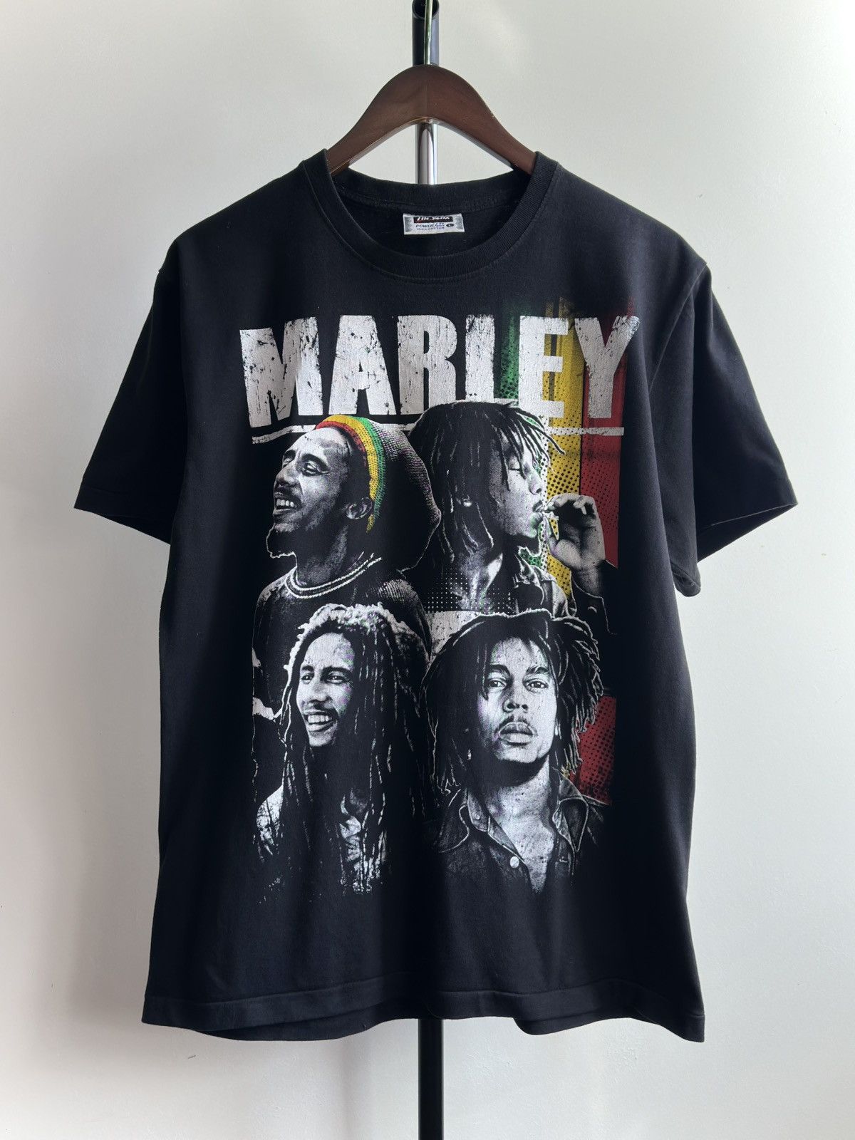 Band Tees × Bob Marley × Vintage VINTAGE Y2K BOB MARLEY REGGAE GRAPHIC TEE Size US L / EU 52-54 / 3 - 1 Thumbnail