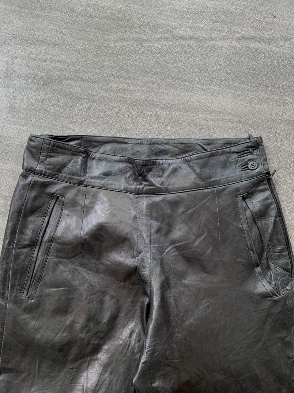 Gucci FREE TAX! Leather Trousers by Tom Ford Size US 29 - 2 Thumbnail