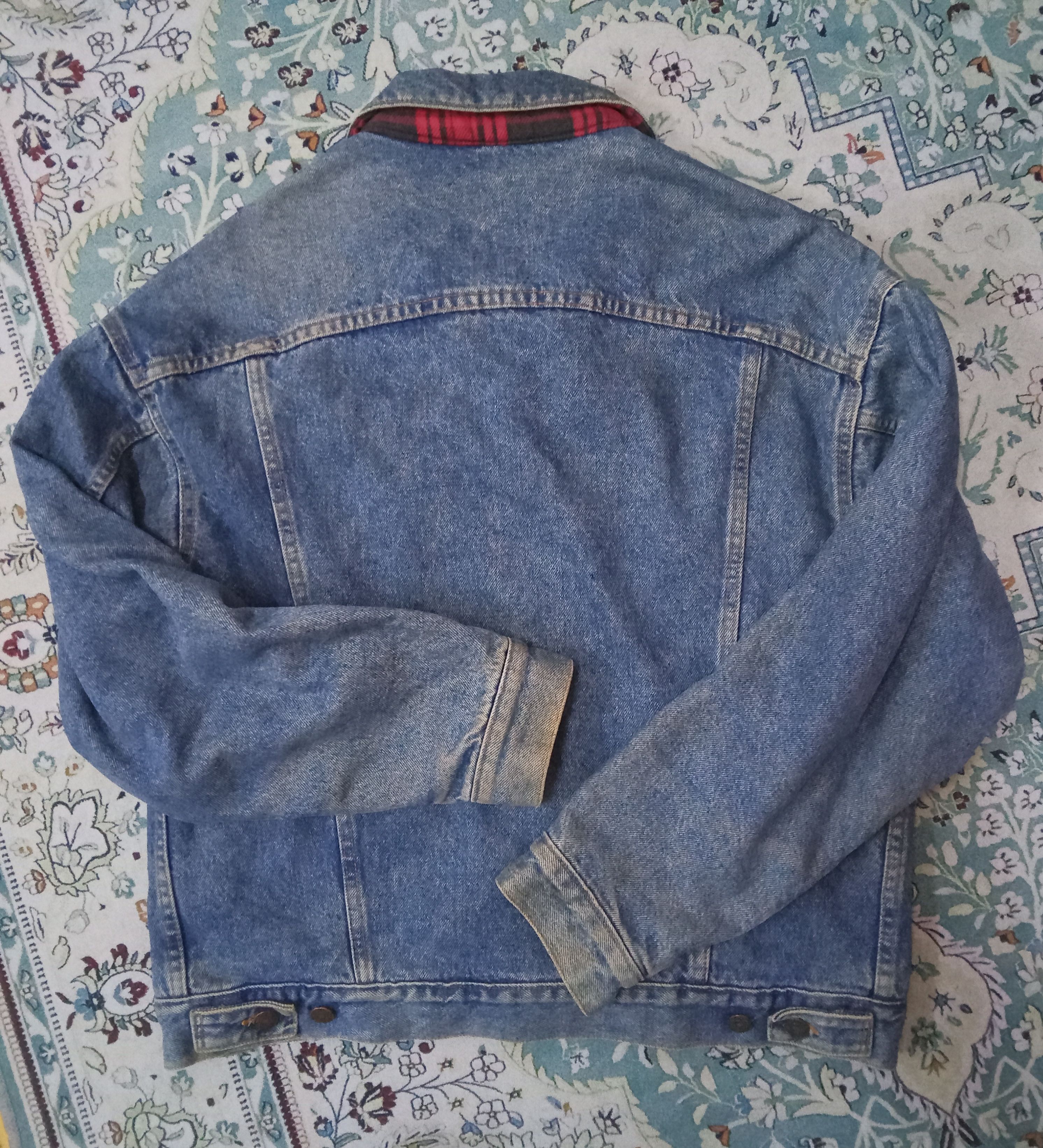 Levi's Levi's Denim With Lined Vintage Jacket Size US L / EU 52-54 / 3 - 2 Thumbnail