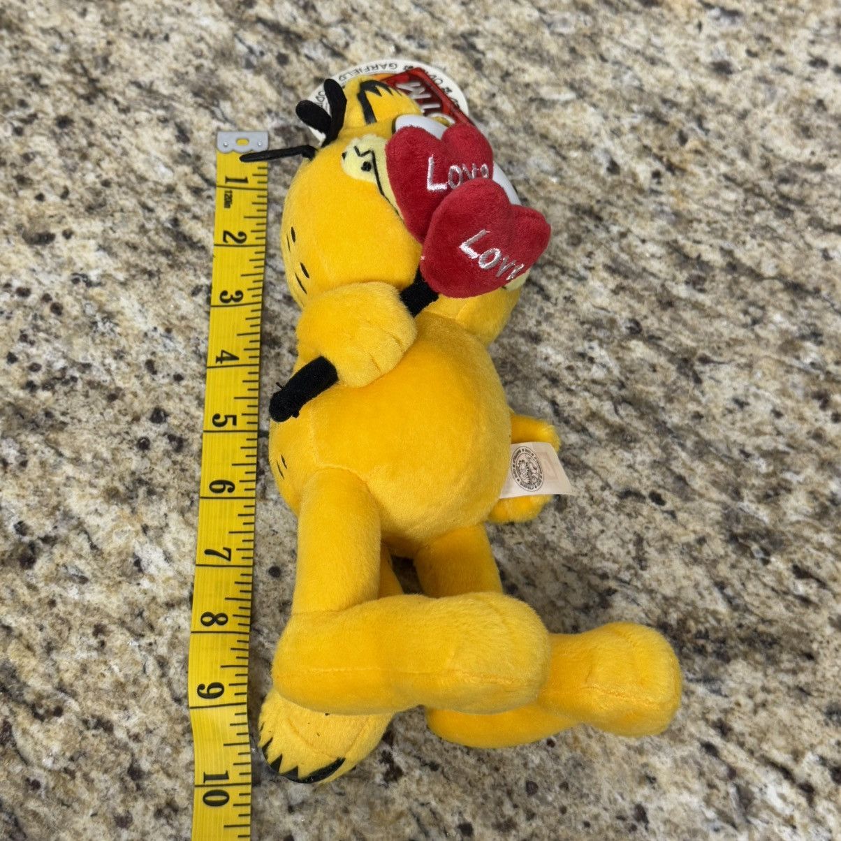 Vintage Vintage Garfield Love Heart Balloon 10" Valentines Plush NWT Size ONE SIZE - 8 Thumbnail
