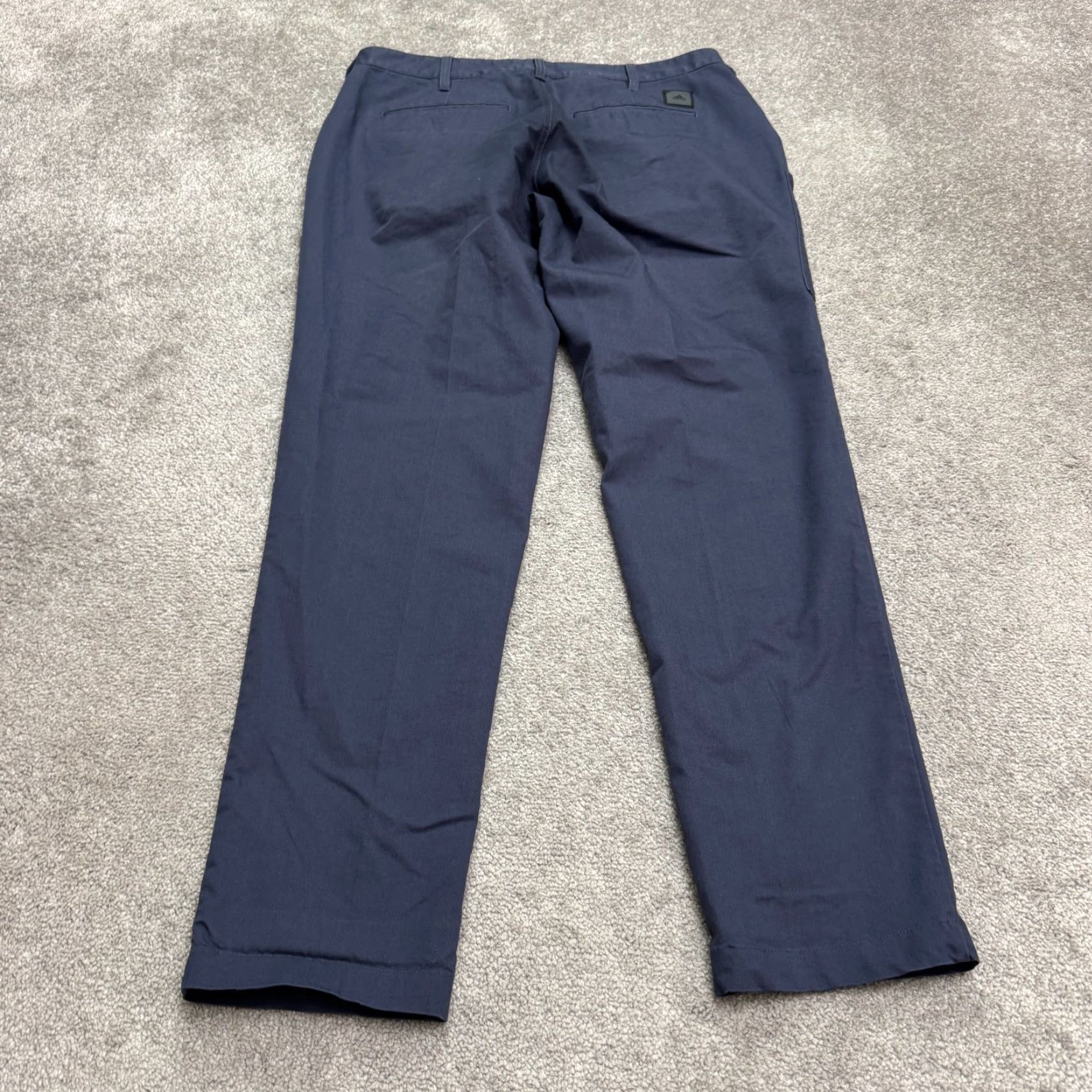 Adidas Adidas Adicross Golf Pants Mens 34x34 Navy Blue Straight Leg Performance Activewear Size US 34 / EU 50 - 2 Thumbnail