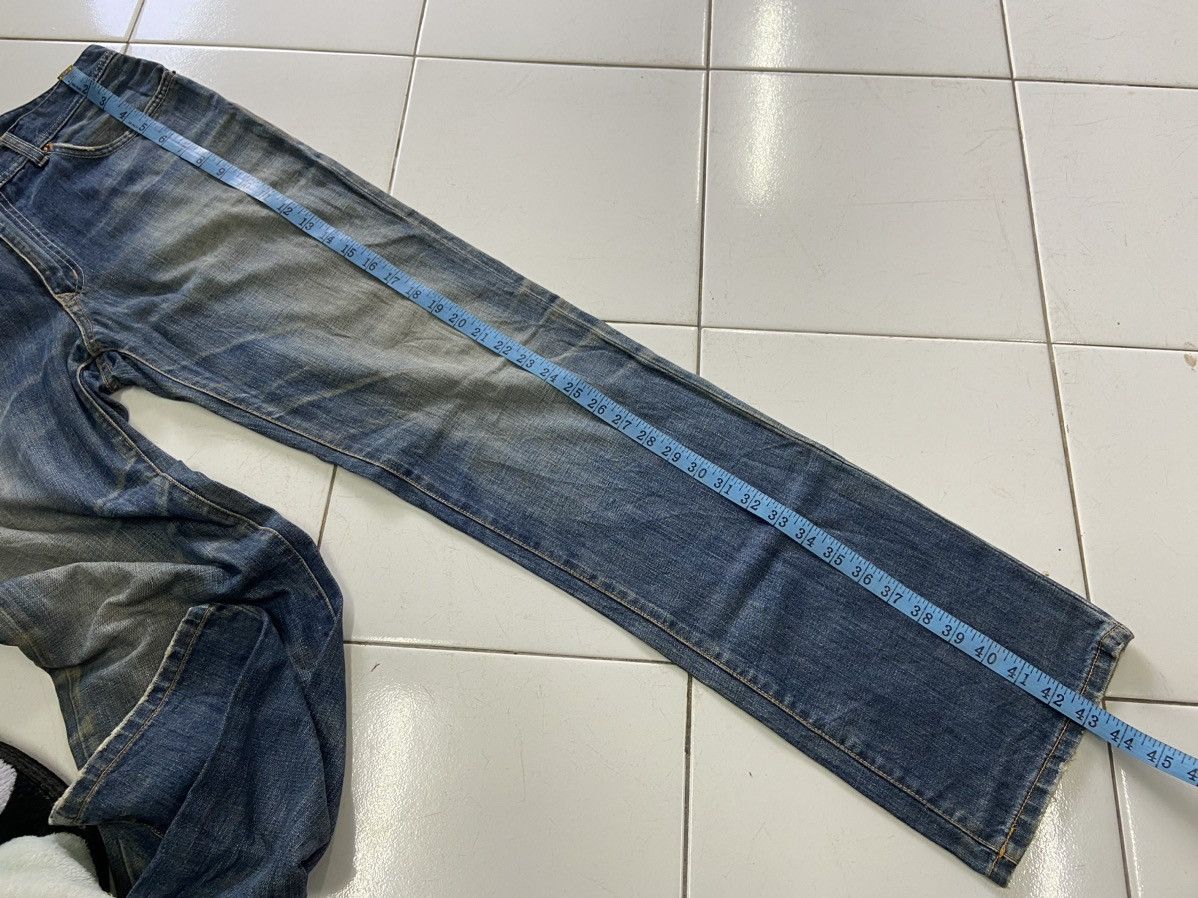 Vintage THE HAND FOOT 210 DOUBLE GATE 12oz DENIM JEANS Size US 32 / EU 48 - 16 Thumbnail