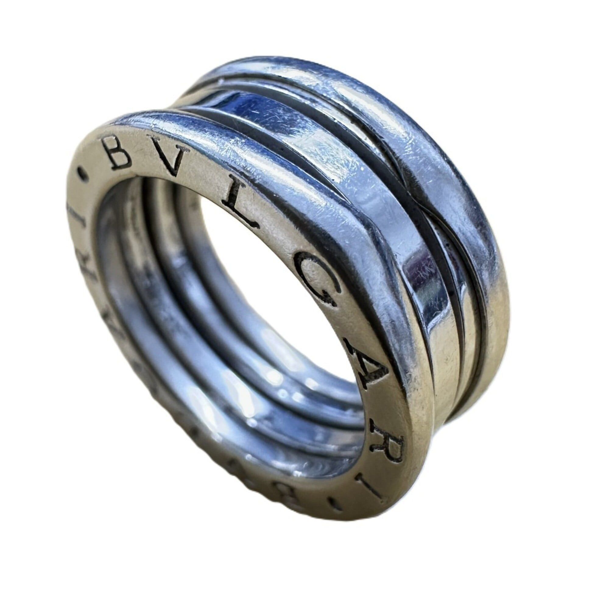 Bvlgari BVLGARI B.zero1 3-band ring, K18WG, size 8/49, 8.18g Size ONE SIZE - 1 Thumbnail