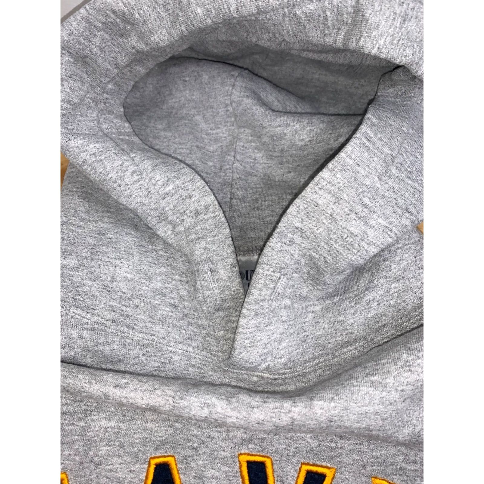 Vintage VINTAGE Timeout Navy Hoodie Mens L Gray Pullover Embroidered Heavyweight Hooded Pockets 90s Mens Size US L / EU 52-54 / 3 - 3 Thumbnail