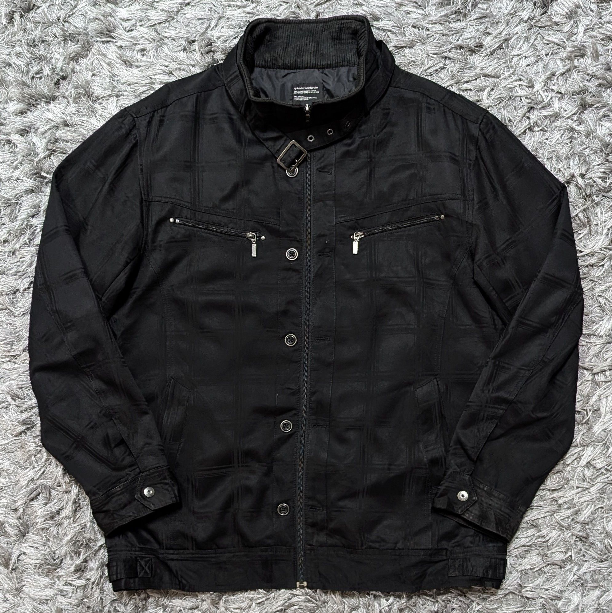 Vintage Splendid Satisfaction Tactical Parka Check Jacket