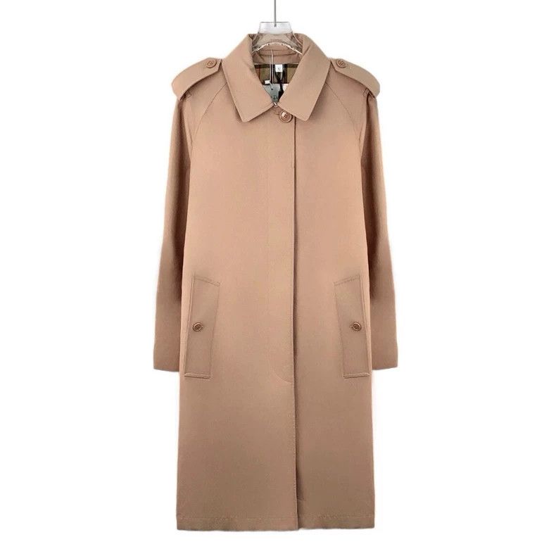 Burberry Burberry Cinnamon Cotton Trench Coat Size US XS / EU 42 / 0 - 1 Thumbnail