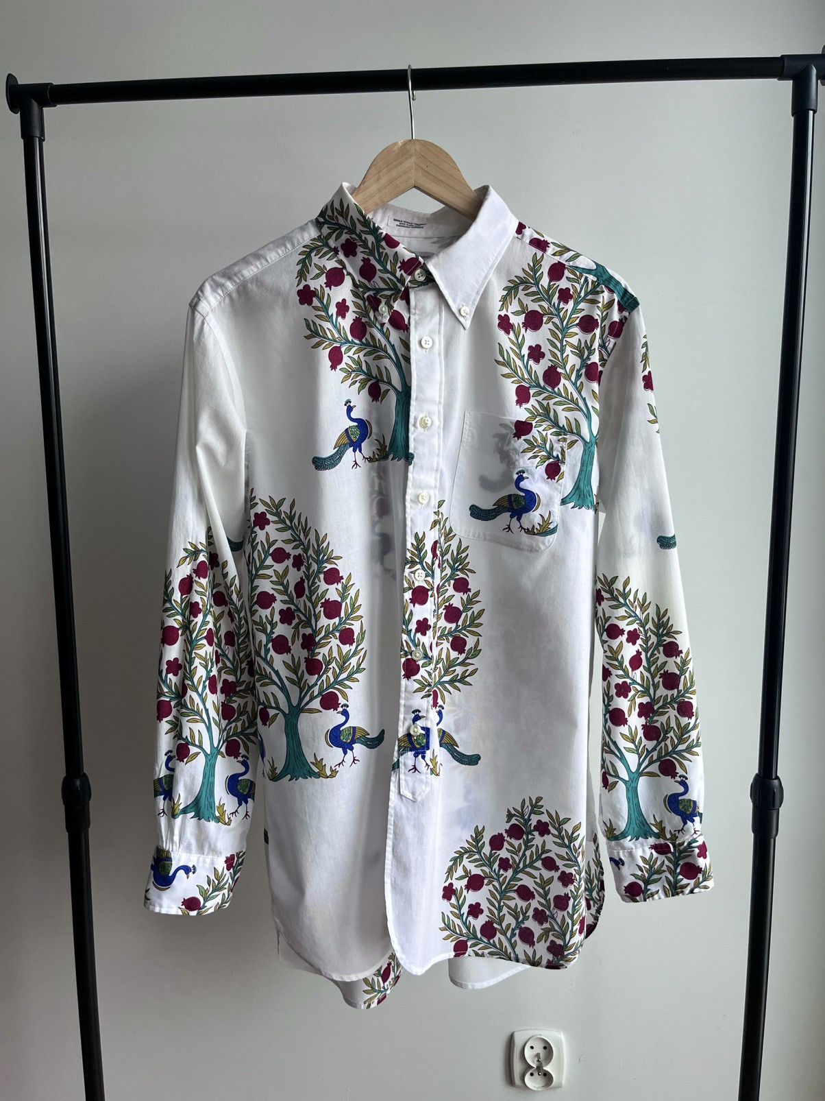 Engineered Garments Engineered Garments SS21 lookbook peacock tailored shirt Size US L / EU 52-54 / 3 - 4 Thumbnail