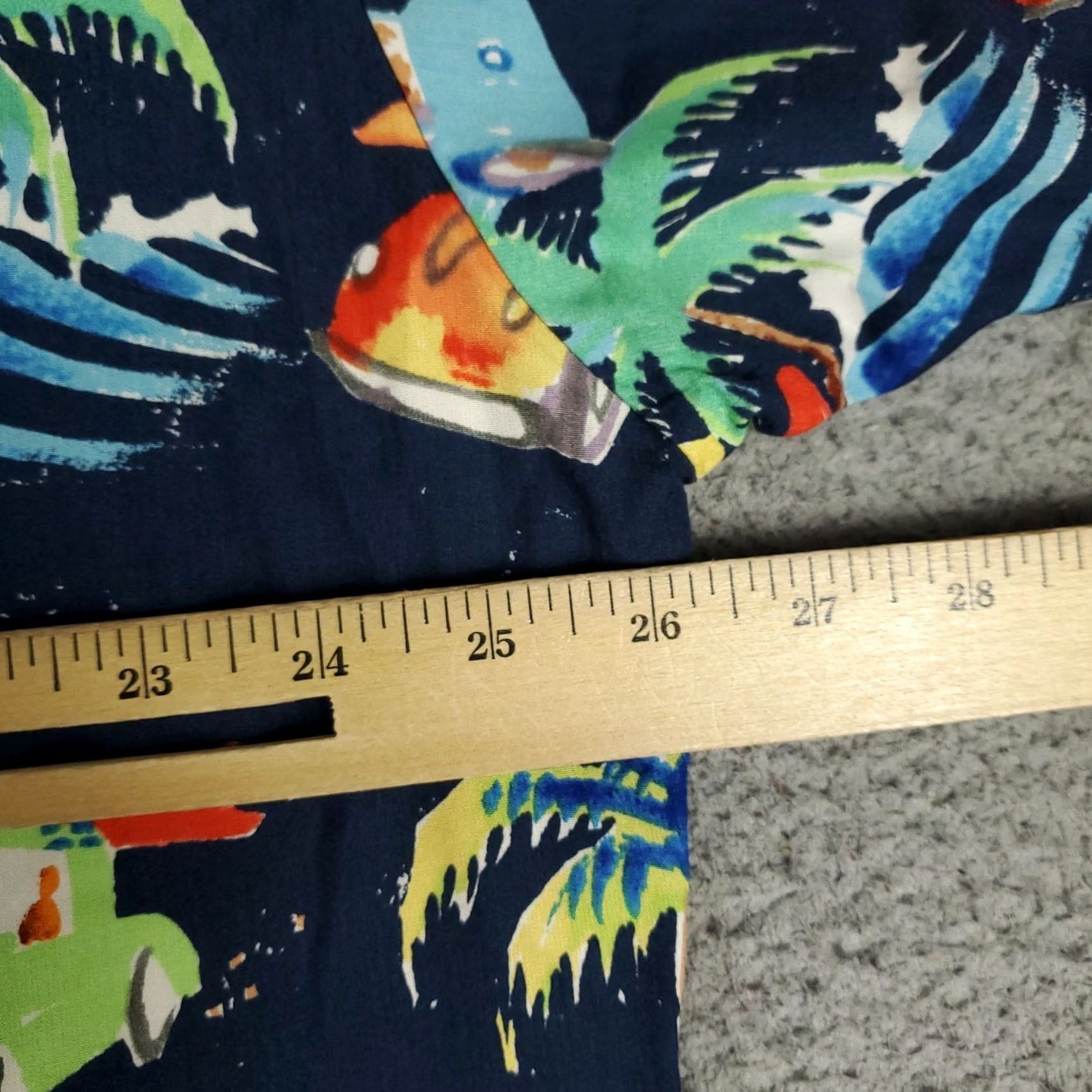 Vintage Kahala Shirt Mens XL Blue Rayon Car Print Hawaiian Button Up Short Sleeve Size US XL / EU 56 / 4 - 5 Thumbnail