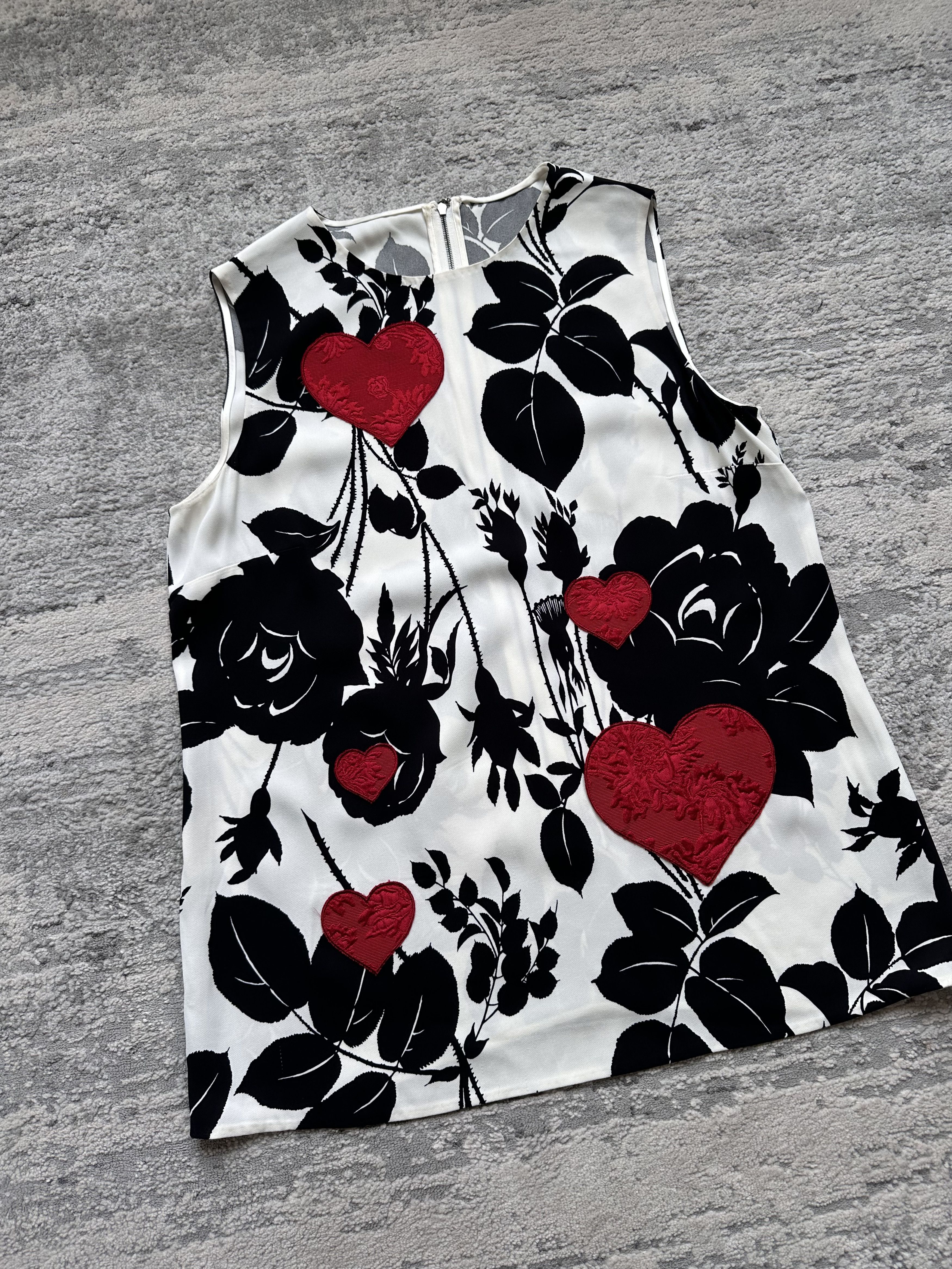 Dolce & Gabbana Vintage Dolce & Gabbana floral heart top Size M / US 6-8 / IT 42-44 - 2 Thumbnail