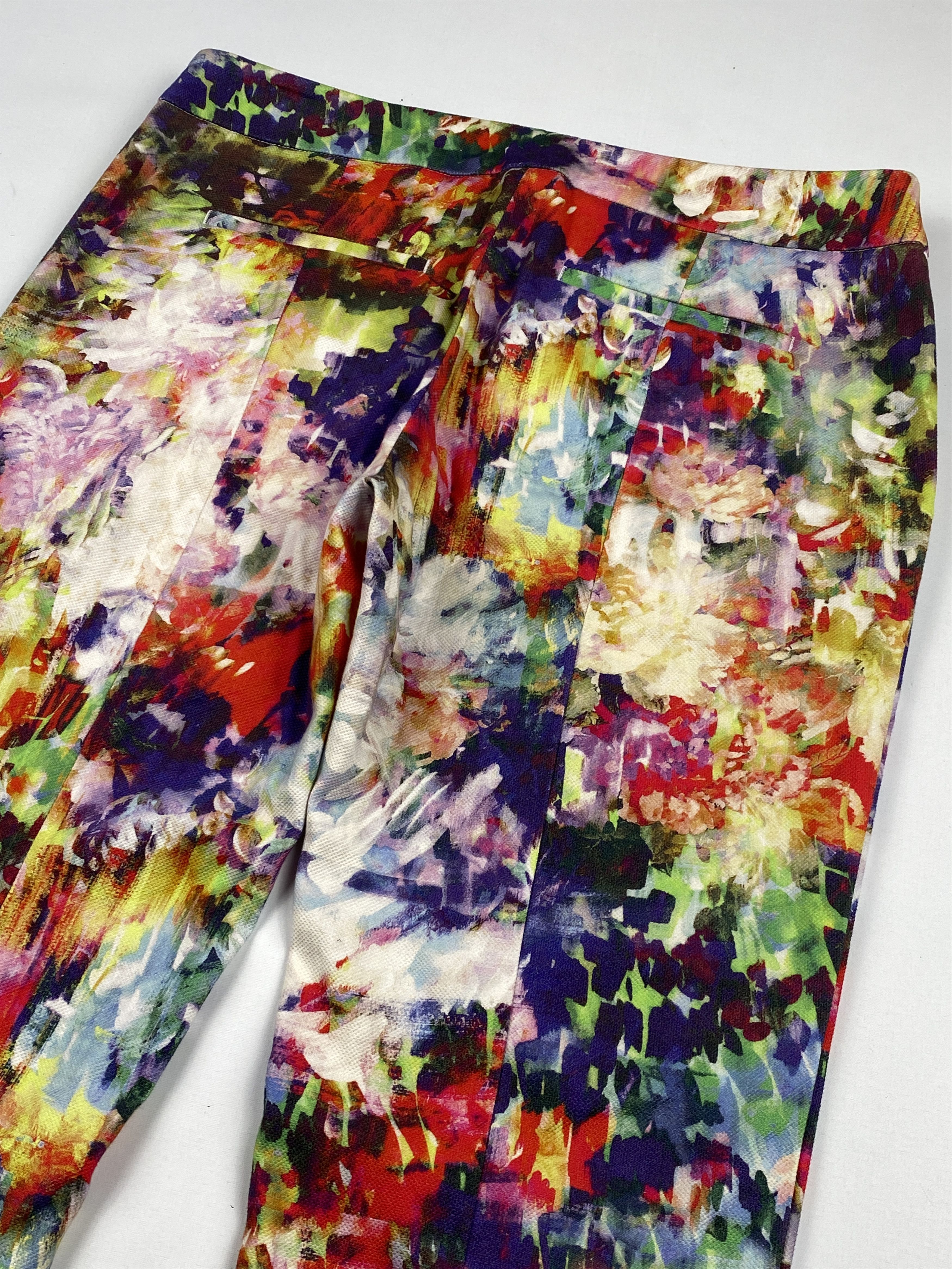 Dolce & Gabbana Multicolor Paint Splatter Print Jeans Size 30" / US 8 / IT 44 - 9 Thumbnail