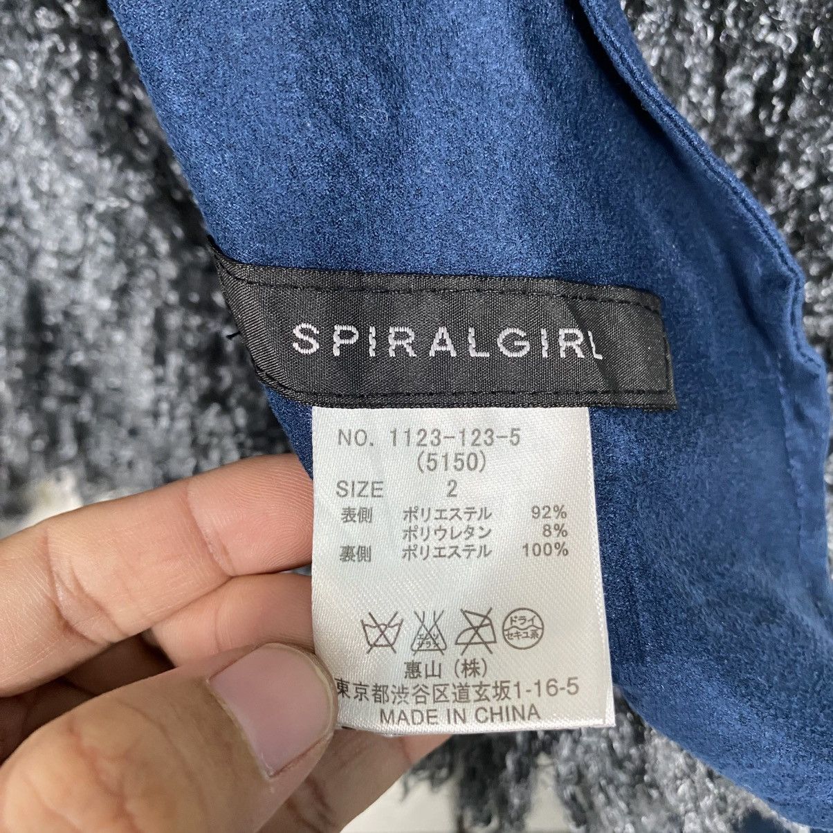Japanese Brand Cropped Parachute Leather Jacket Spiralgirl Faux Fur Blanket Size M / US 6-8 / IT 42-44 - 19 Thumbnail