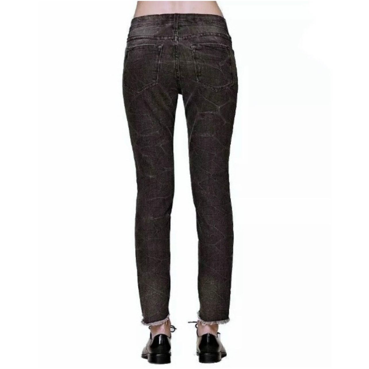 Free People Free People Black Beaded Skinny Jeans | Size 27 Size 27" / US 4 / IT 40 - 8 Thumbnail
