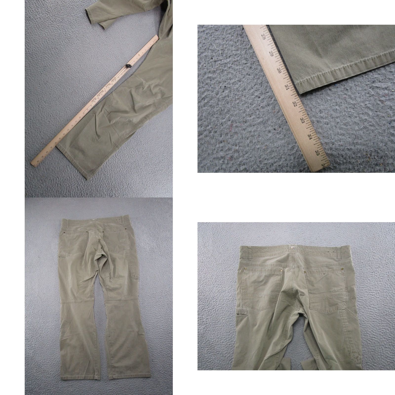 Vintage Kuhl Revolvr Pants Mens 40x32 Beige Stretch Outdoor Hiking Casual 5232 Durable Size US 40 / EU 56 - 9 Thumbnail