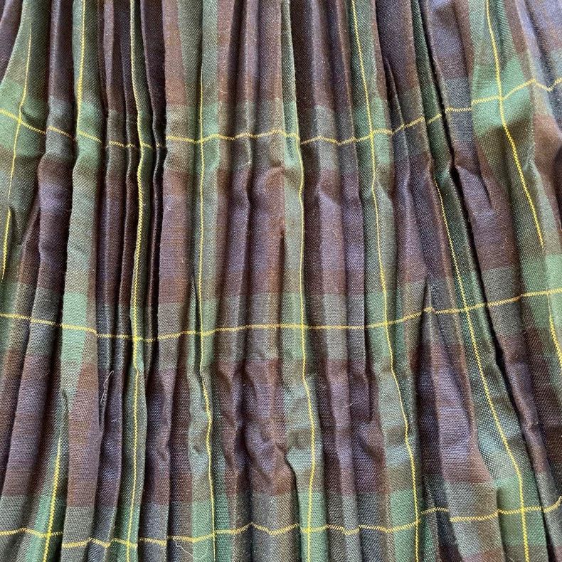 Comme des Garcons Comme Des Garcons size S Plaid patchwork pleated skirt Size 24" / US 00 / IT 34 - 2 Thumbnail