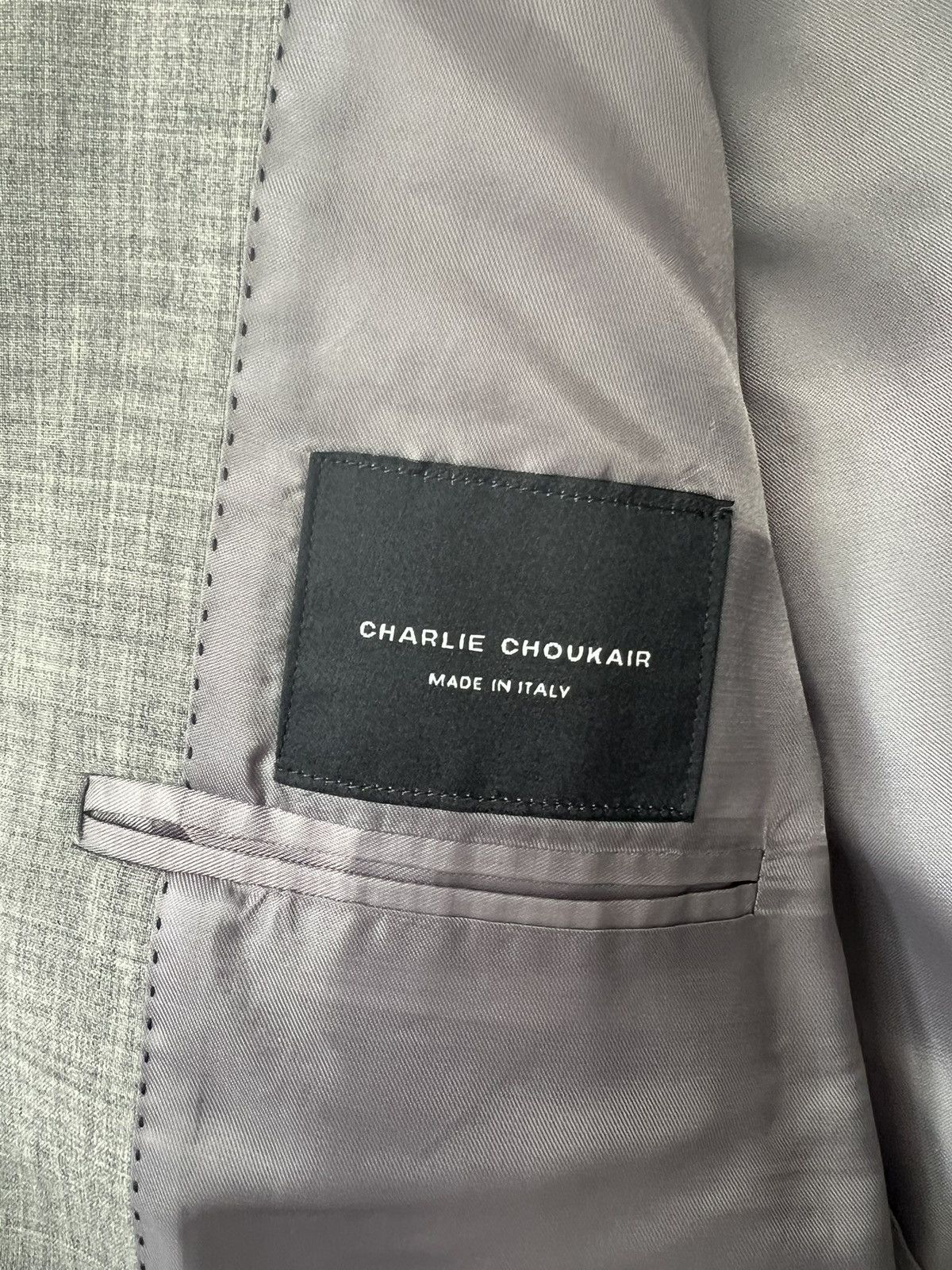 Other New Custom Made in Italy Mens Wool Gray Suit 42R US / 52 EU Size 42R - 13 Thumbnail