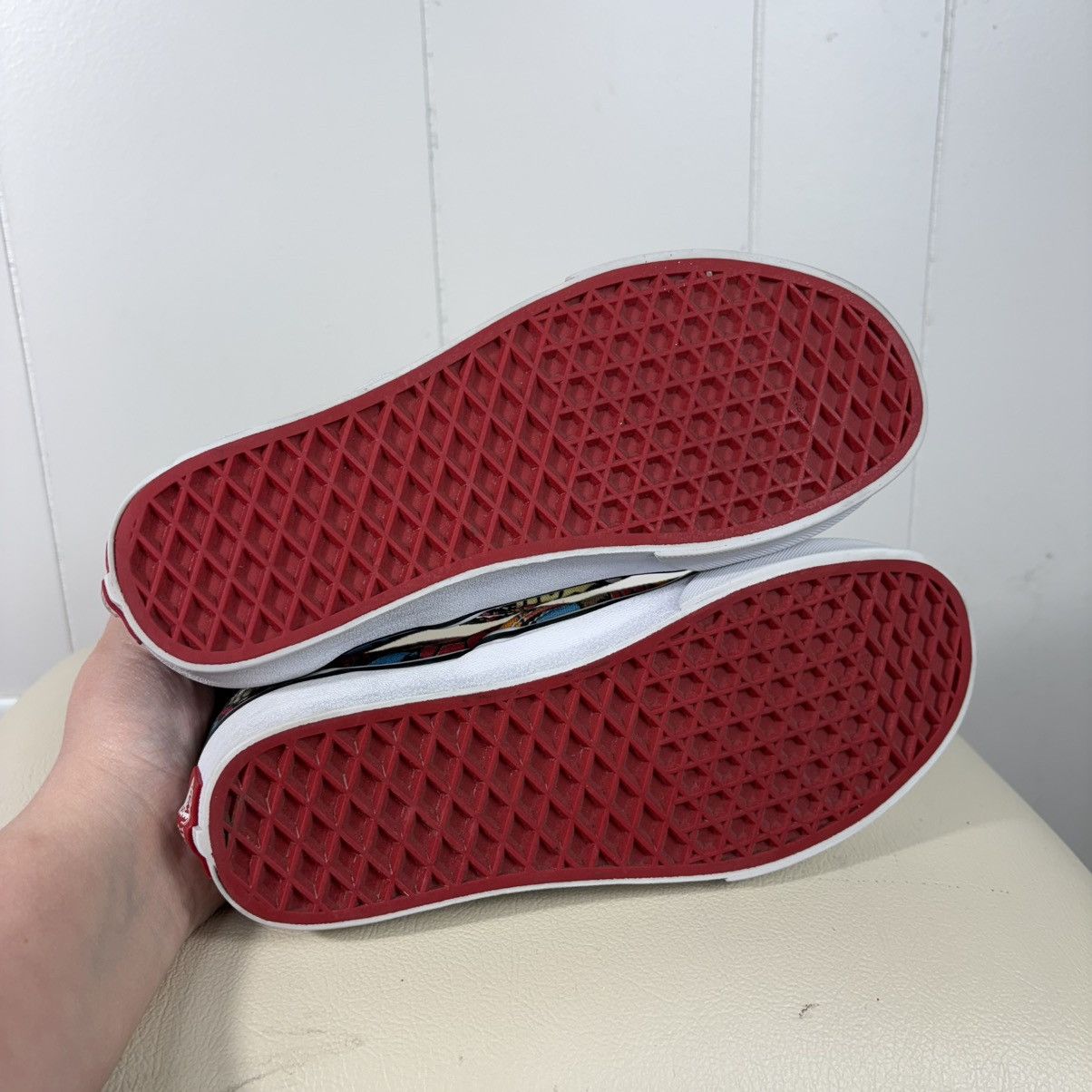 Vans Vans x Marvel Spider-Man Low Top Slip On Canvas Sneakers Size US 6.5 / IT 36.5 - 6 Thumbnail