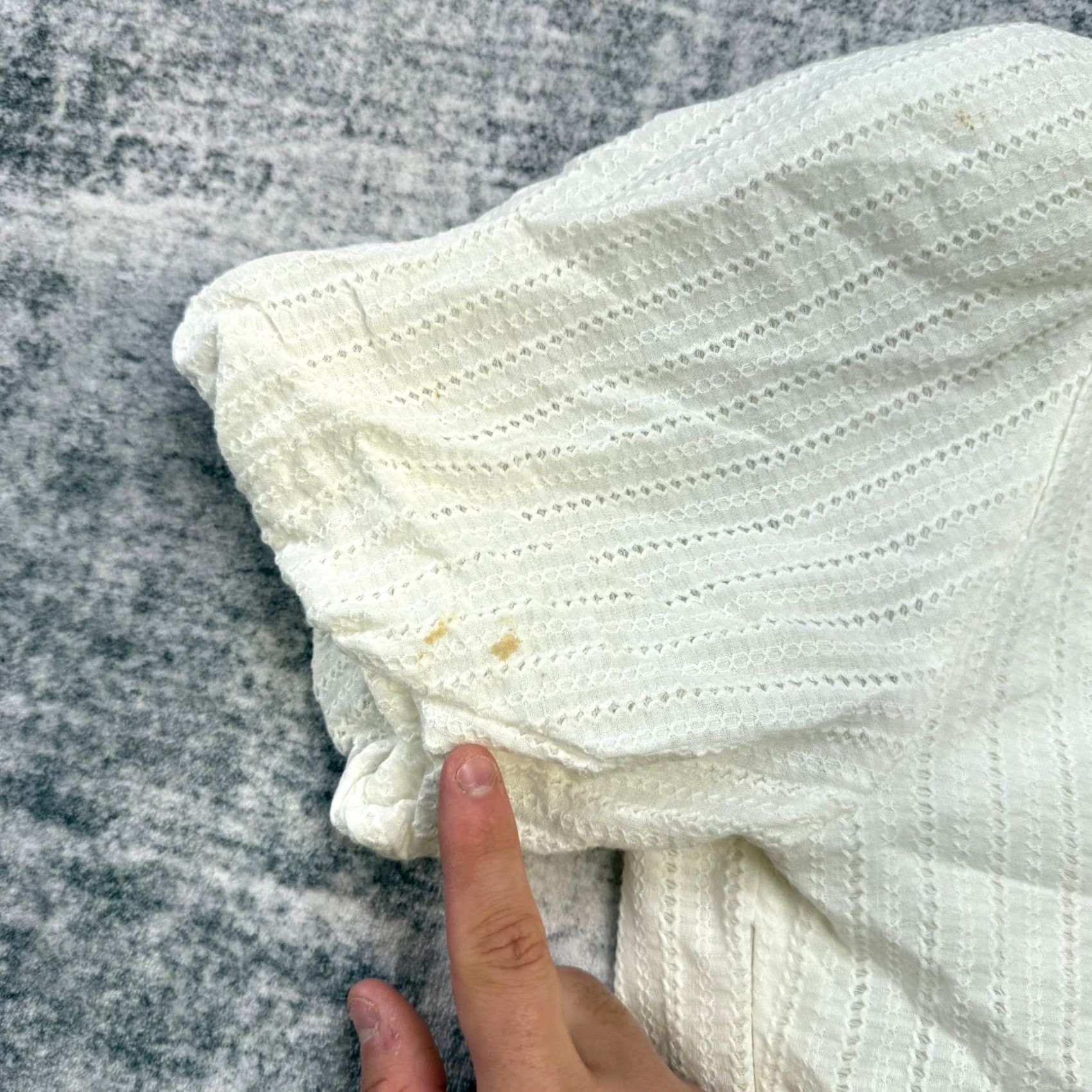 ASTR The Label ASTR The Label Top Women Medium White Sweetheart Puff Sleeve Blouse Size M / US 6-8 / IT 42-44 - 5 Thumbnail