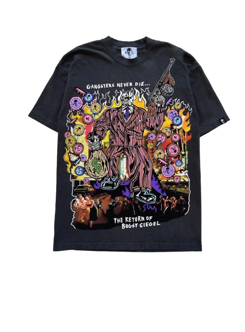 Warren Lotas Warren Lotas Gangsters Never Die T-Shirt Size US XL / EU 56 / 4 - 1 Preview