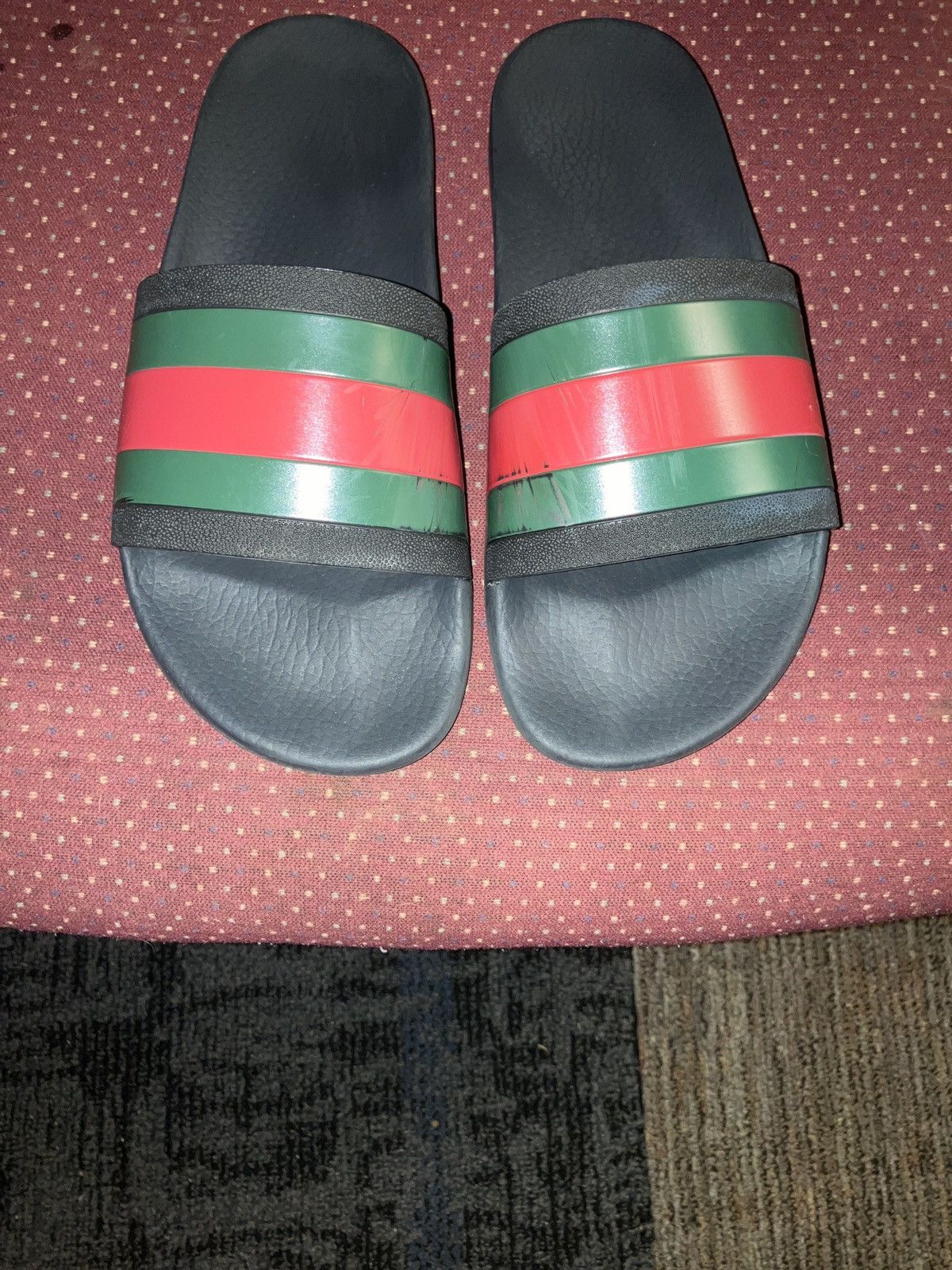 Gucci PURSUIT 72 SLIDES 2015 RARE SIZE 10 Size US 10 / EU 43 - 3 Thumbnail