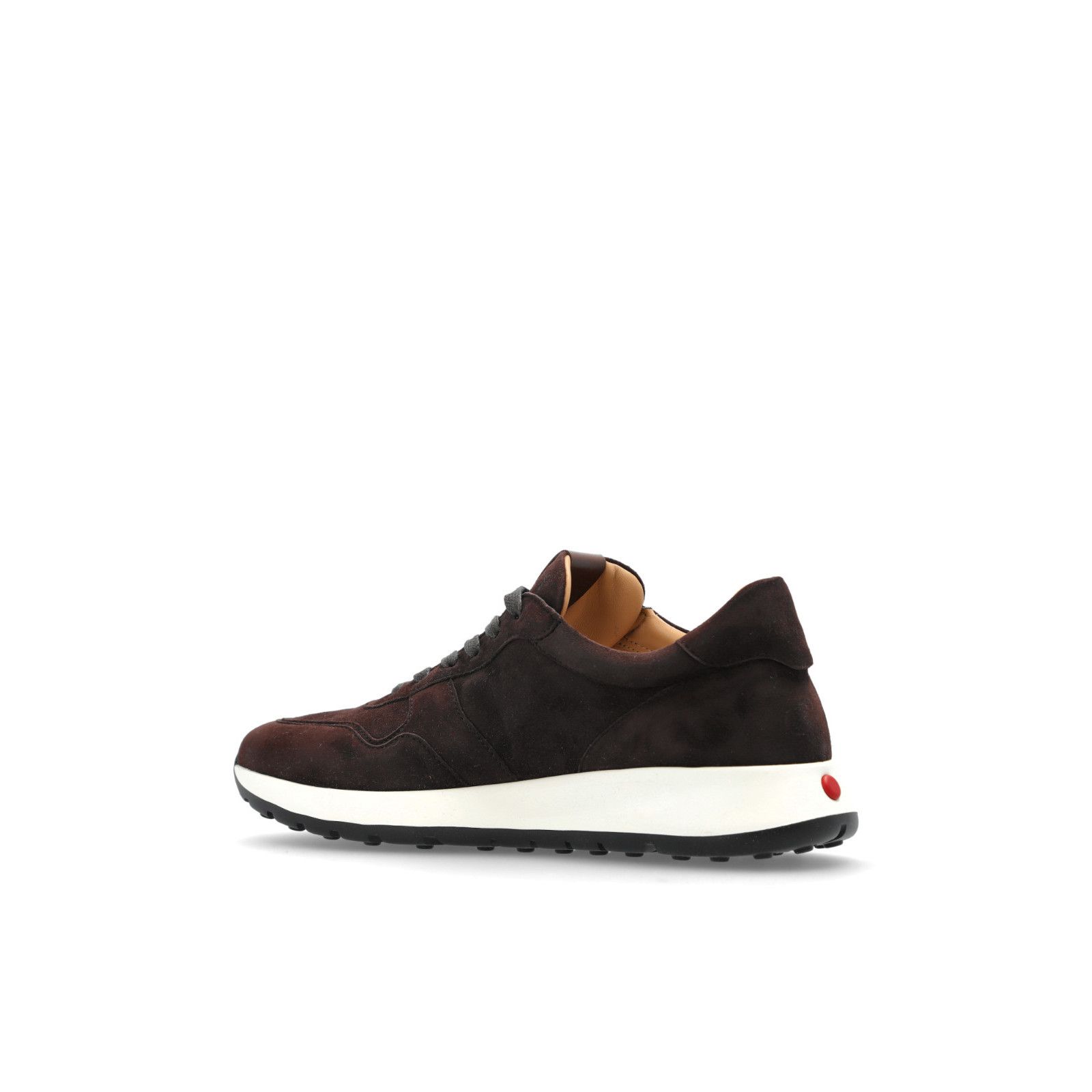 Tod's TOD'S Allacciato Brown Leather Sneakers New & Authentic (Men Size US 8.5 / EU 41-42 - 3 Thumbnail