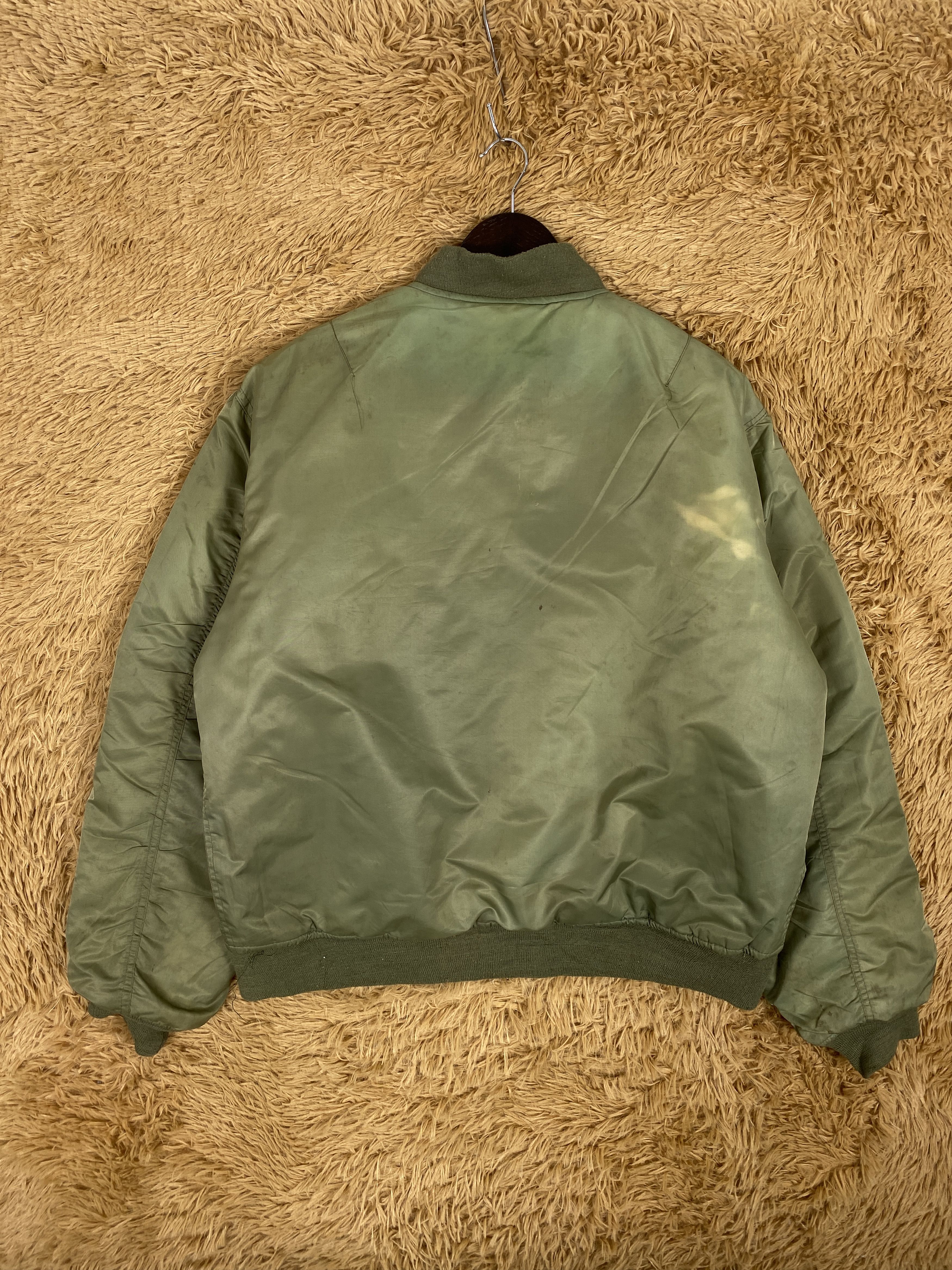 Japanese Brand Vintage Japanese Brand Distressed Bombers Jacket PJ2436 Size US M / EU 48-50 / 2 - 6 Thumbnail