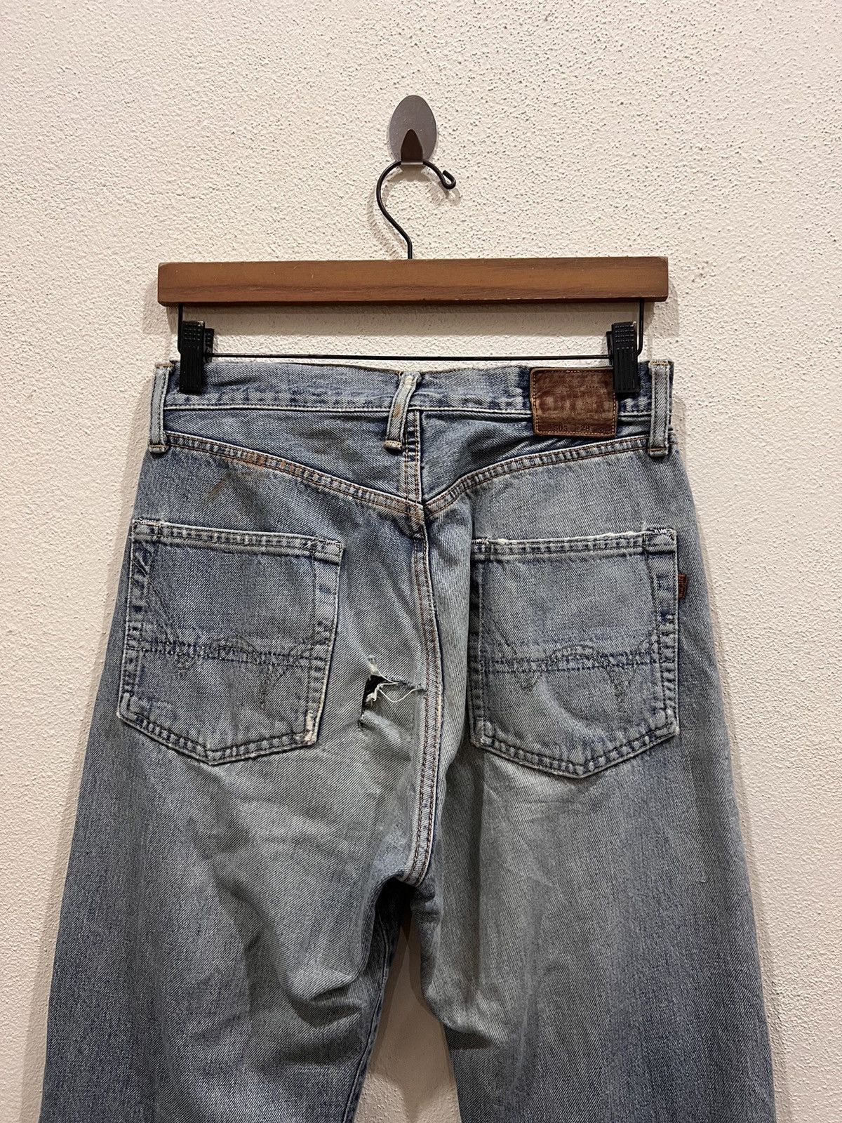 Vintage Vintage Edwin Distressed Selvedge Denim Pant Size US 28 / EU 44 - 8 Thumbnail