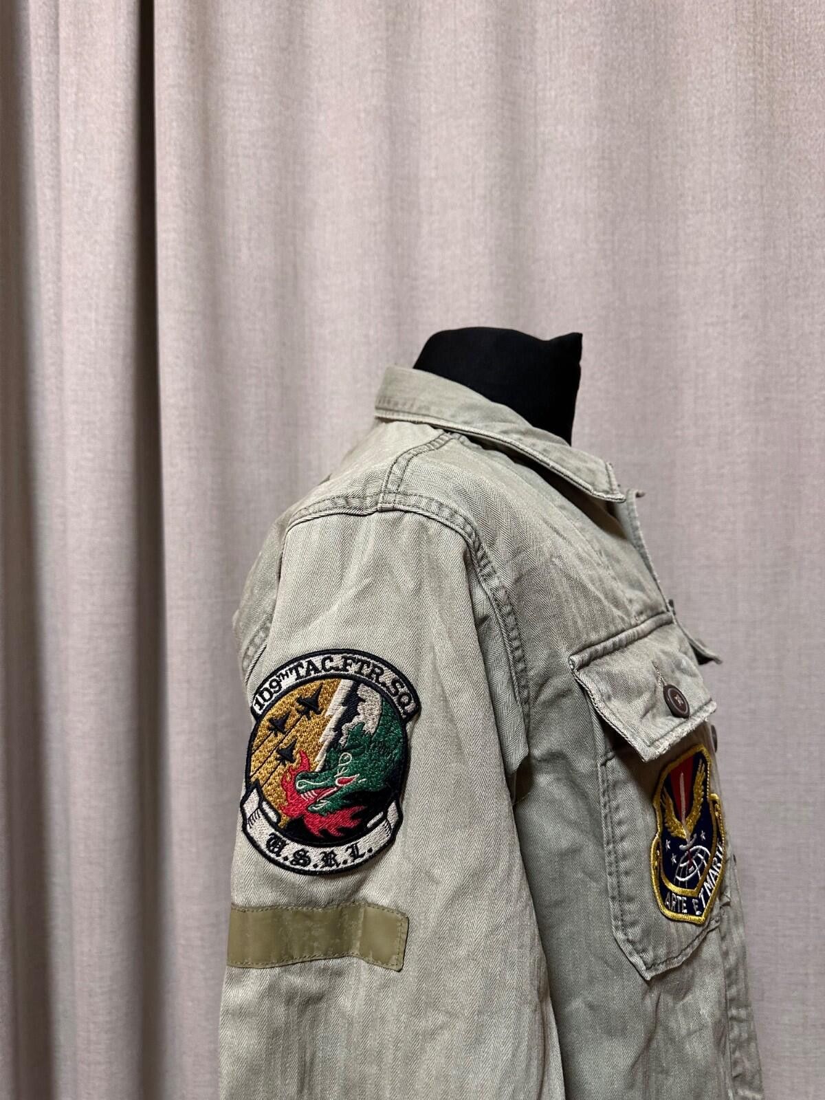 Polo Ralph Lauren Polo Ralph Lauren Men's Distressed Military Patch Jacket S Size US S / EU 44-46 / 1 - 4 Thumbnail