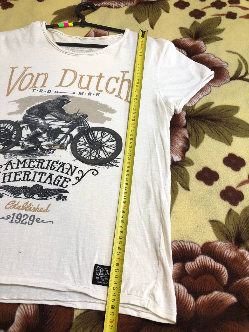 Von Dutch Von Dutch Motor Co PaintShop T Shirt Motorcycle Print Size US L / EU 52-54 / 3 - 9 Thumbnail