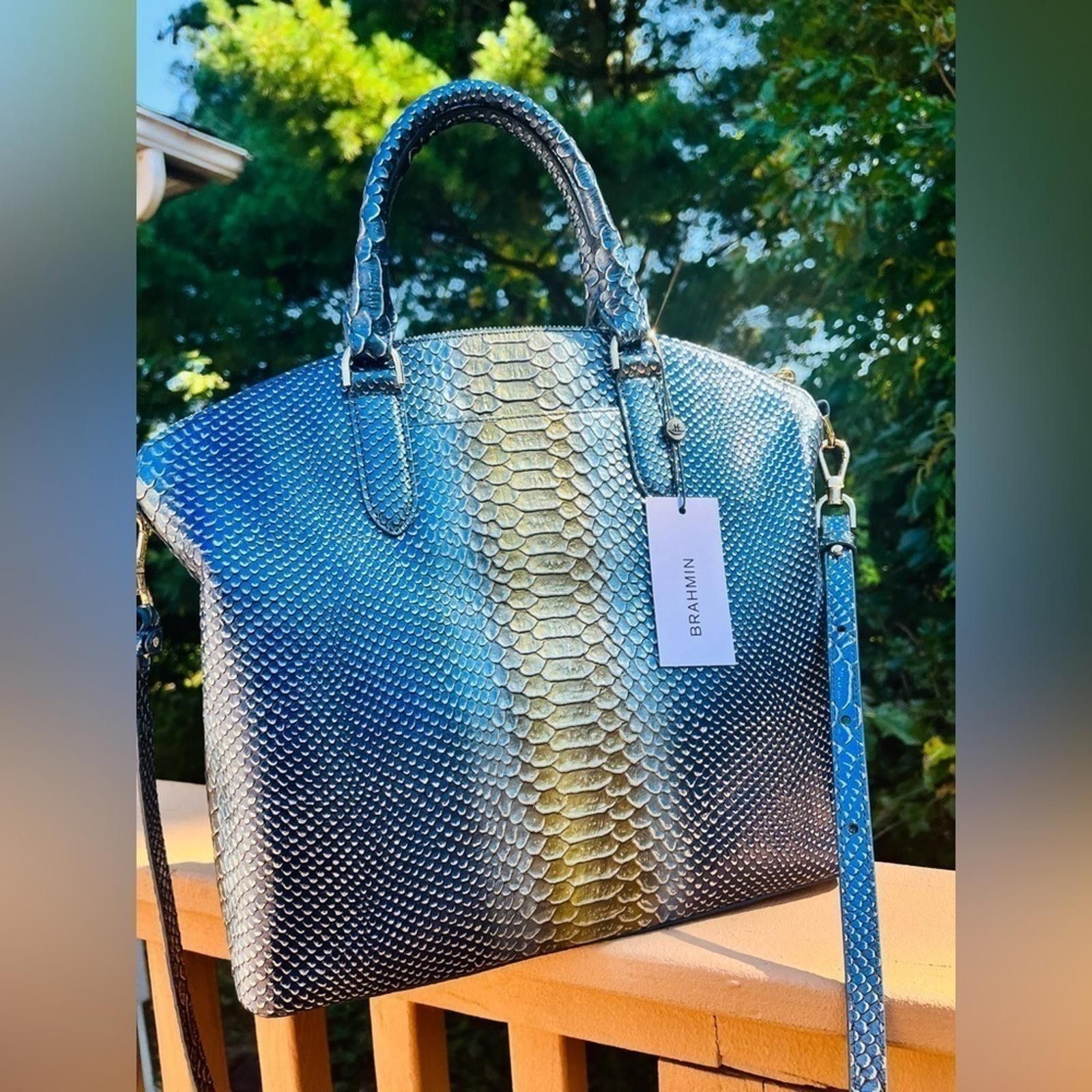 BRAHMIN Brahmin Duxbury Serenity Meridian Satchel NWT Size ONE SIZE - 2 Thumbnail