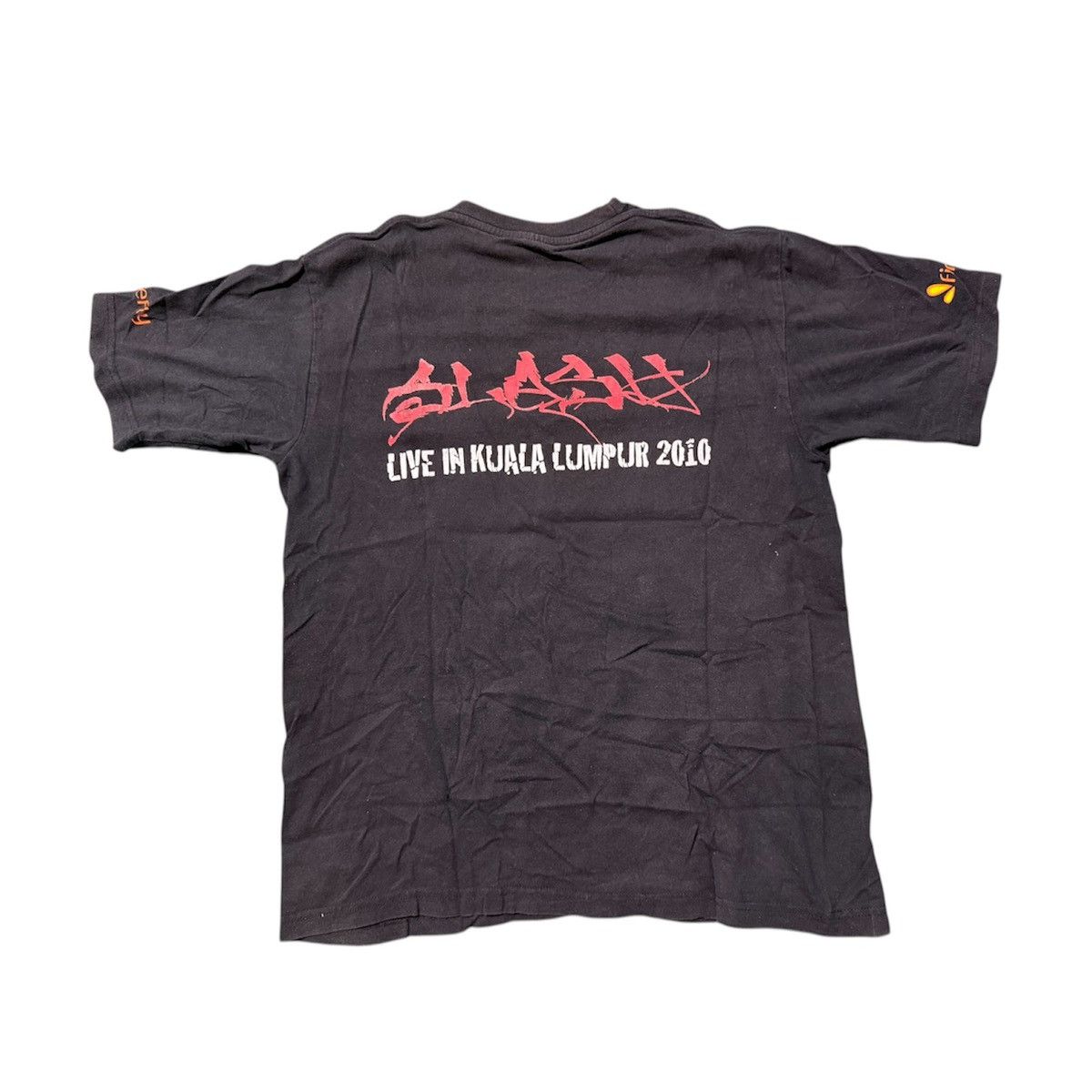 Band Tees × Guns N' Roses × Vintage Near Vintage 2000s GnR Slash Live in KL T-Shirt Size US M / EU 48-50 / 2 - 2 Thumbnail