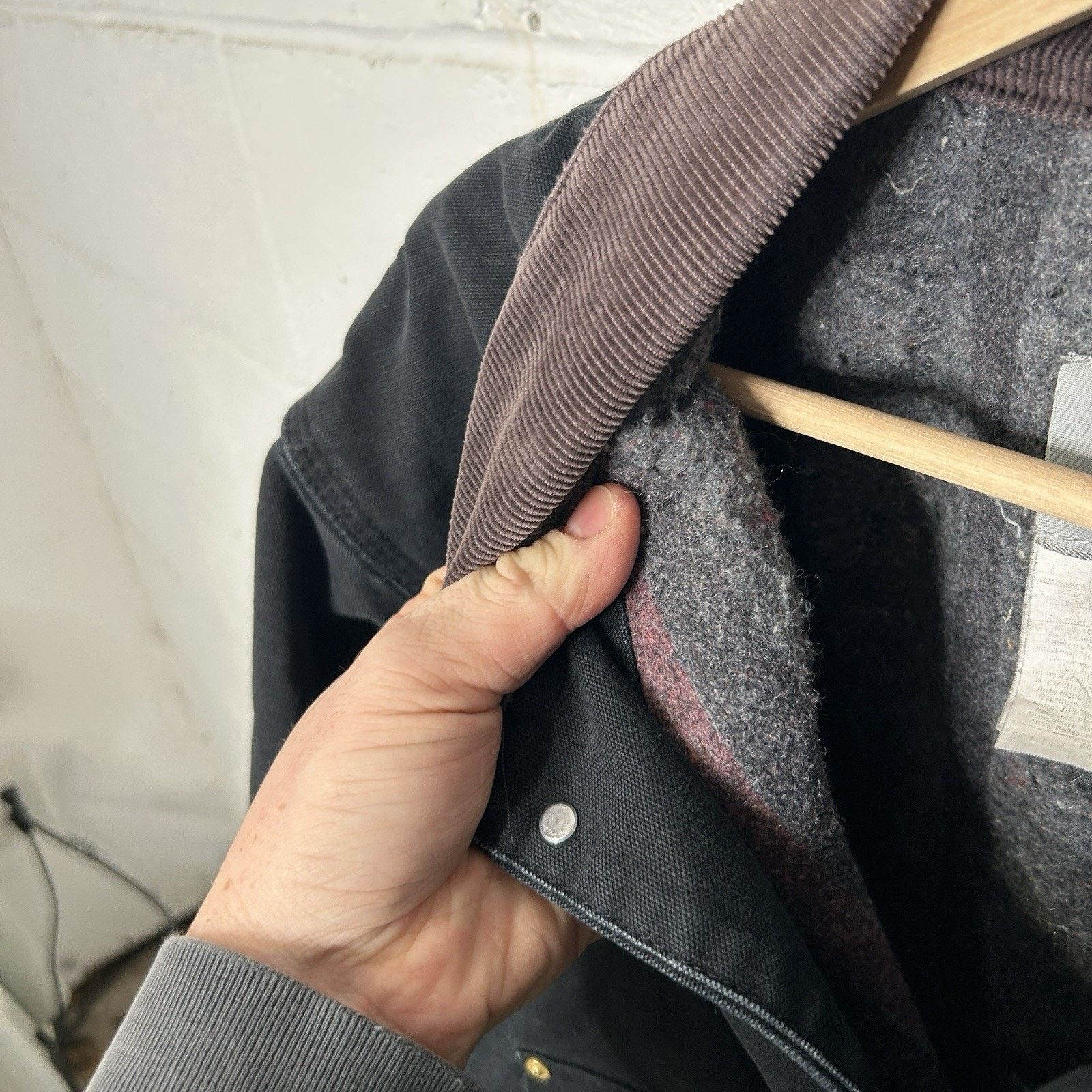 Carhartt Vintage Carhartt Blanket-Lined Chore Coat “Black” C01 BLK Size US XXL / EU 58 / 5 - 8 Thumbnail