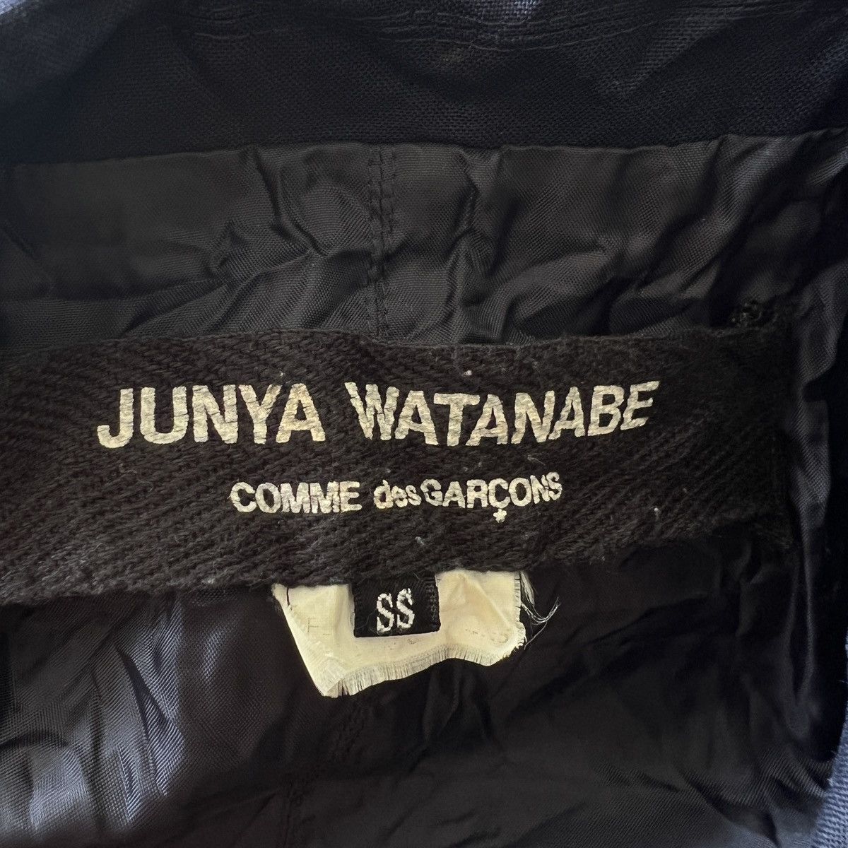 Junya Watanabe 🔥 JUNYA WATANABE COMME DES GARCONS PLEATED LAZER JACKET Size US XS / EU 42 / 0 - 10 Thumbnail