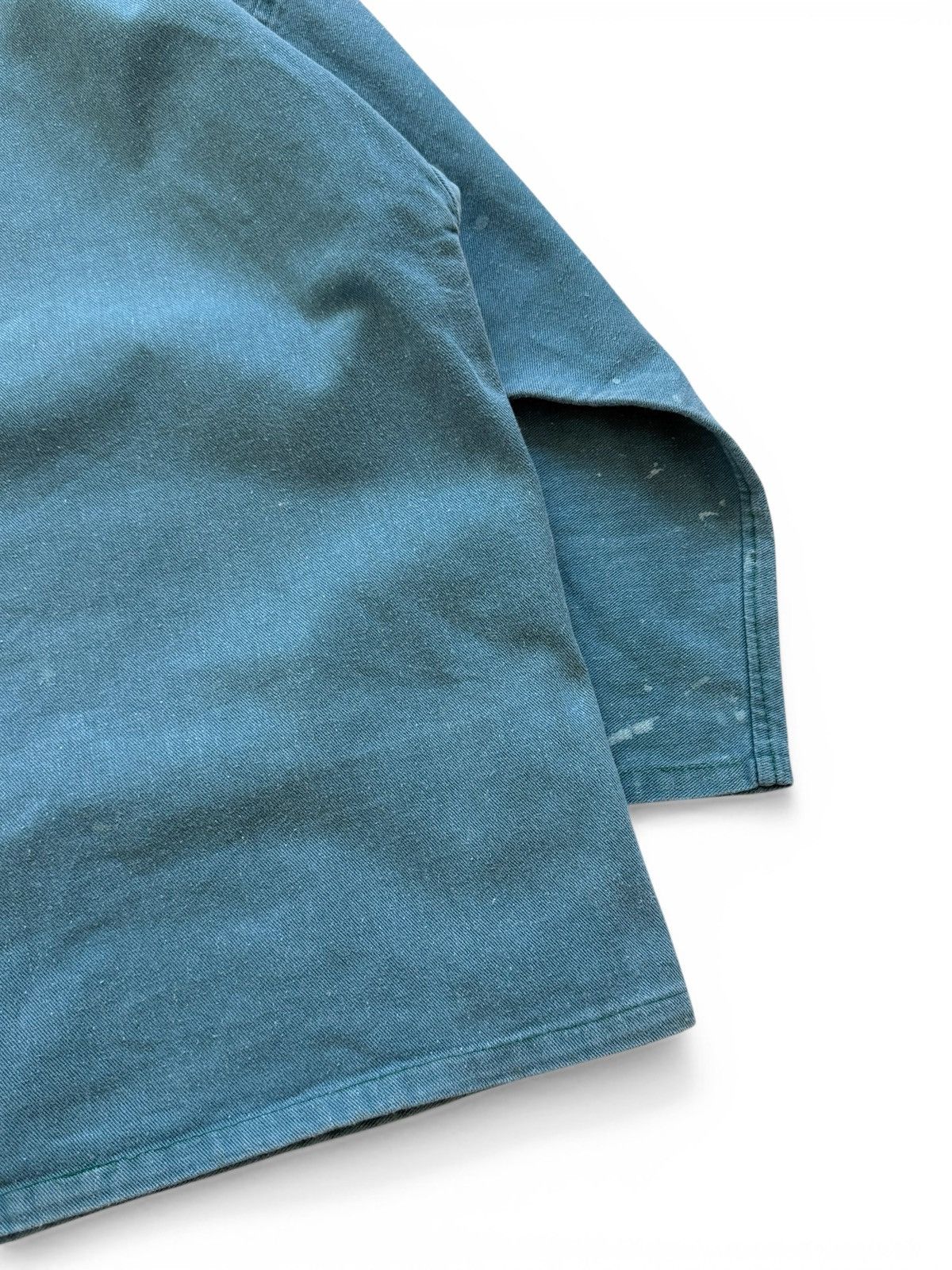 Le Laboureur Vintage 1960s British Workwear Fishing Smock Jacket Size US M / EU 48-50 / 2 - 9 Thumbnail