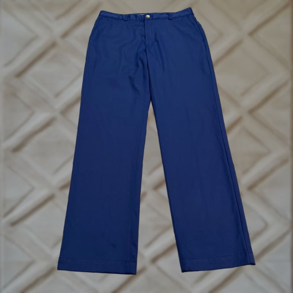 Vineyard Vines Vineyard Vines Chino Pants Mens 32x32 Navy Blue Regular Straight City Preppy Classic Size US 32 / EU 48 - 1 Thumbnail