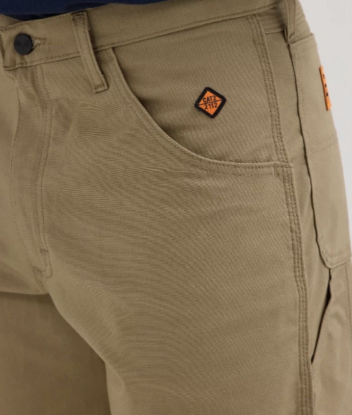 Wrangler Wrangler® FR Flame-Resistant Riggs Carpenter Pant, khaki Size US 34 / EU 50 - 4 Thumbnail