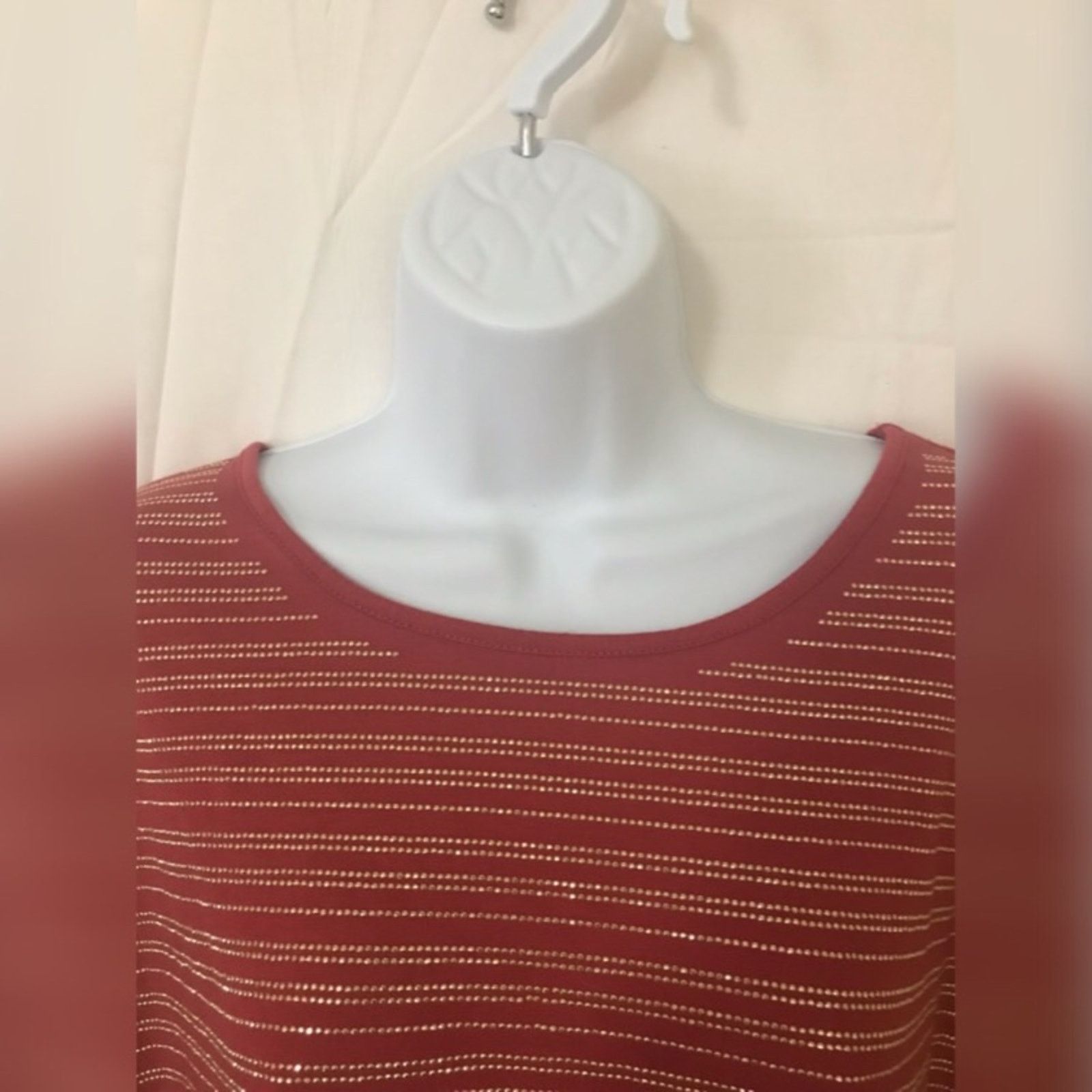 Other Westport 1962 Rust Rhinestones Plus Size Top Size XL / US 12-14 / IT 48-50 - 3 Thumbnail